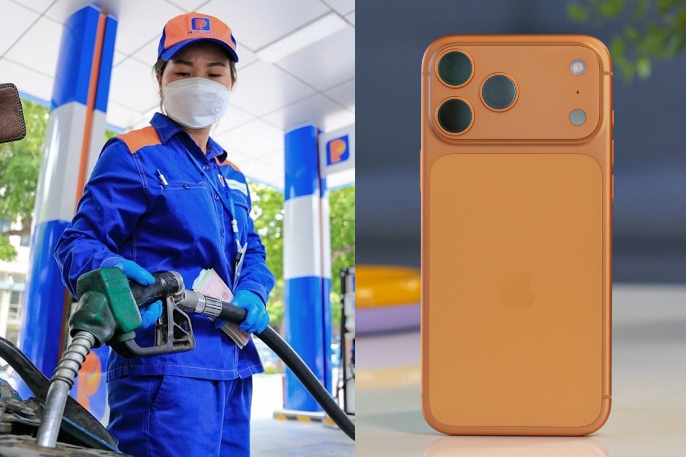 Bảng gi&aacute; xăng dầu Petrolimex h&ocirc;m nay 21/4: Xăng RON92 hơn 22.000 đồng/l&iacute;t, dầu diesel rẻ kỷ lục, gi&aacute; iPhone 17 ra sao?