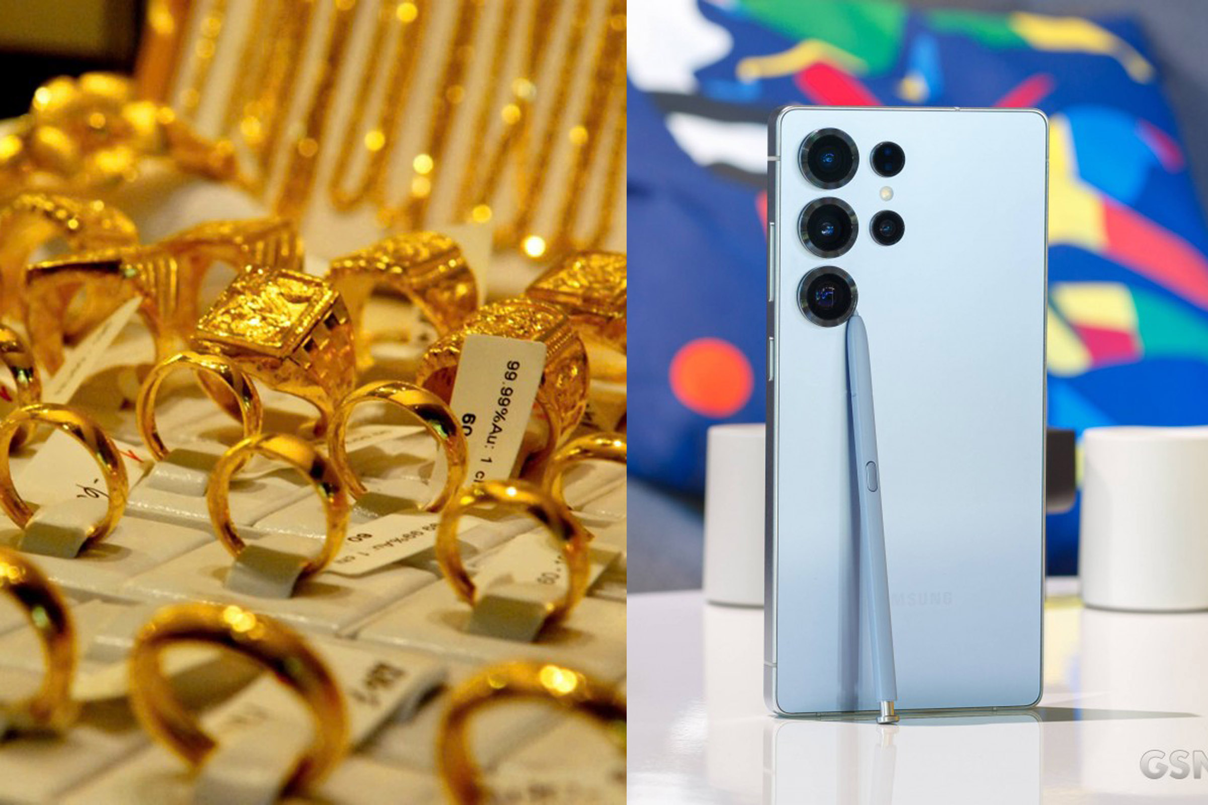 Gi&aacute; v&agrave;ng mới nhất chiều h&ocirc;m nay 21/4: V&agrave;ng SJC, v&agrave;ng nhẫn quay đầu giảm s&acirc;u gần 1 triệu đồng/lượng, gi&aacute; Galaxy S25 rẻ