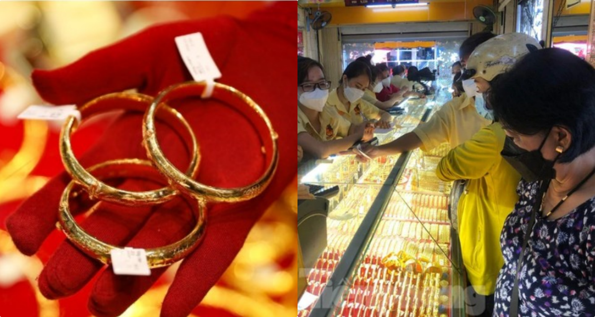 Gi&aacute; v&agrave;ng h&ocirc;m nay 21/4: V&agrave;ng miếng SJC điều chỉnh chậm hơn v&agrave;ng nhẫn 9999, thị trường nhạy cảm kh&oacute; giảm s&acirc;u