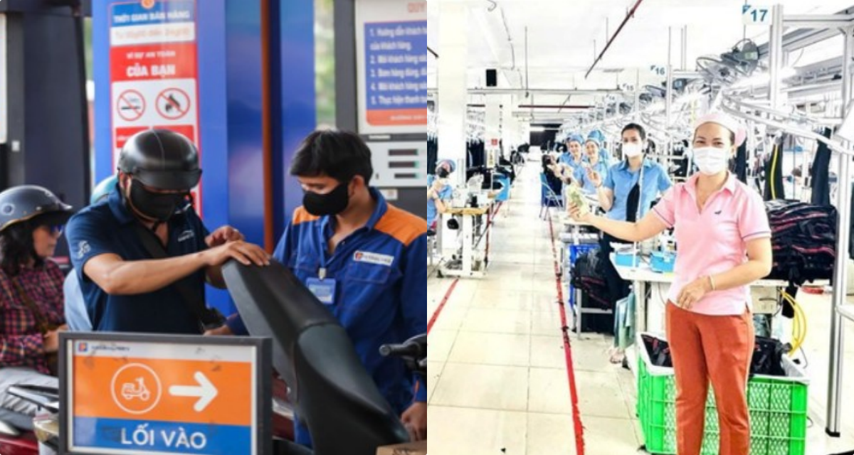 Gi&aacute; xăng dầu h&ocirc;m nay giảm s&acirc;u cận nghỉ lễ, nhiều doanh nghiệp hỗ trợ th&ecirc;m tiền xăng cho người lao động