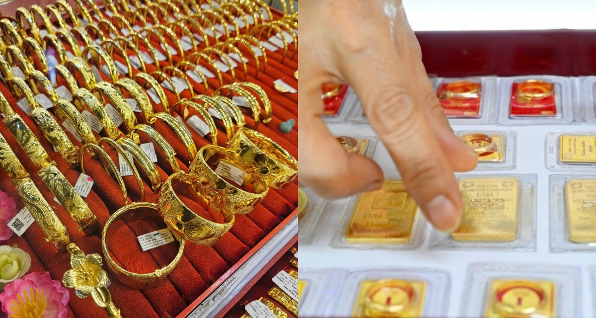 Gi&aacute; v&agrave;ng h&ocirc;m nay (chiều 21/4): V&agrave;ng SJC, v&agrave;ng nhẫn 9999, nữ trang 24K, 18K tăng giảm giữa c&aacute;c hệ thống