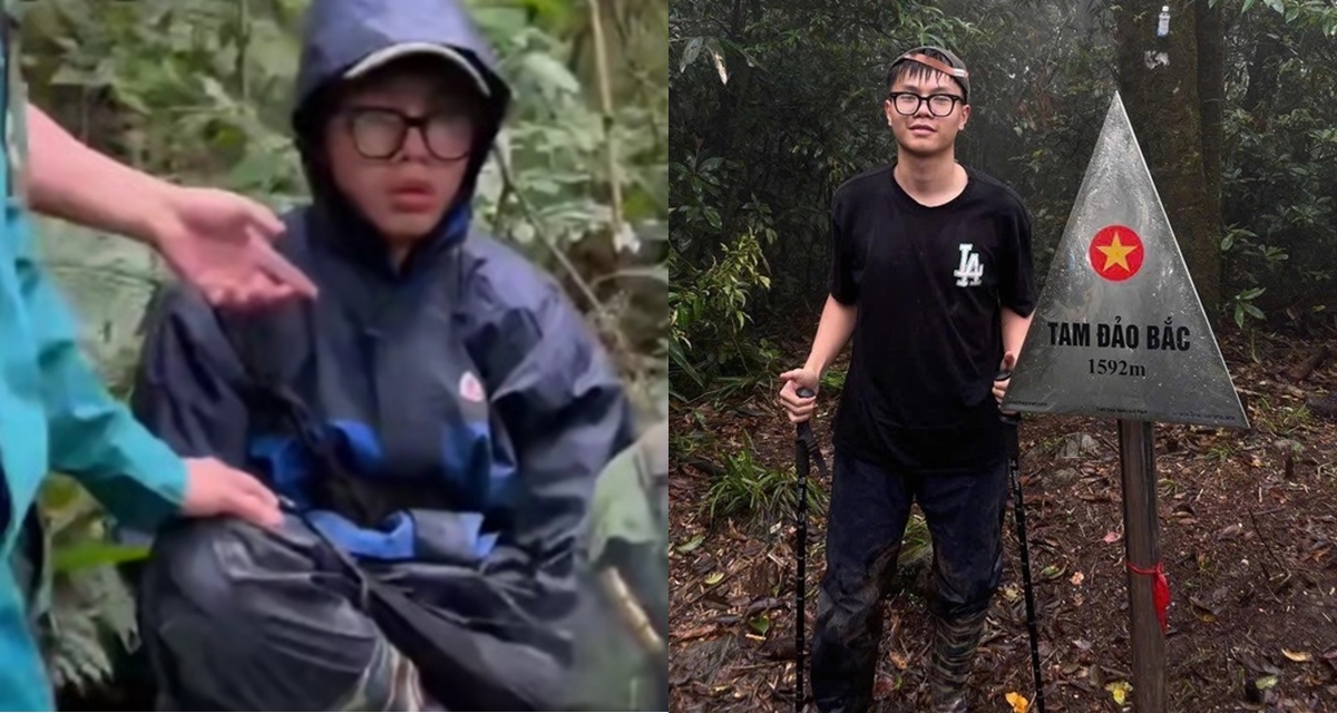 T&igrave;m thấy nam sinh 19 tuổi sau hơn 36 giờ mất t&iacute;ch khi leo n&uacute;i Tam Đảo, t&igrave;nh h&igrave;nh l&uacute;c ph&aacute;t hiện ra sao?