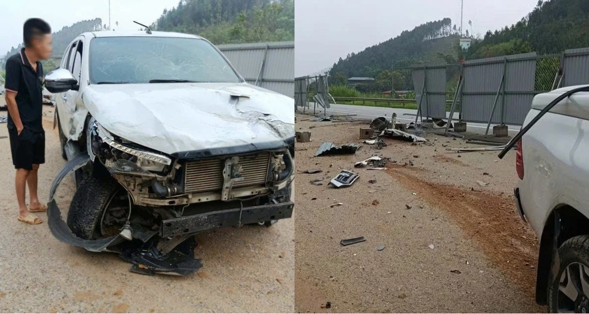 C&ocirc;ng bố nguy&ecirc;n nh&acirc;n vụ thiếu t&aacute; c&ocirc;ng an tử vong sau khi &ocirc; t&ocirc; t&ocirc;ng r&agrave;o chắn cao tốc Nội B&agrave;i - L&agrave;o Cai