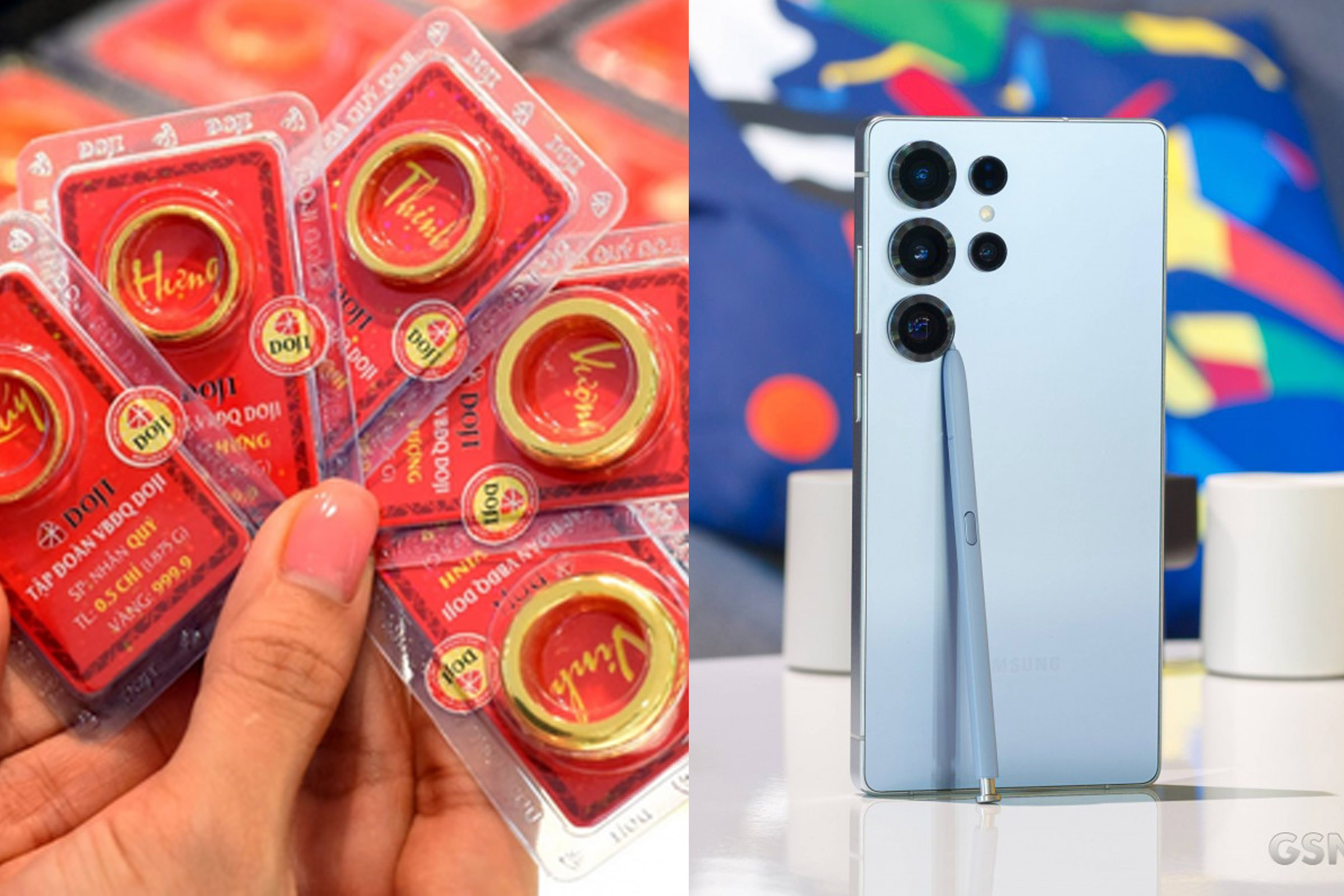 Gi&aacute; v&agrave;ng nhẫn h&ocirc;m nay 22/4: V&agrave;ng SJC, DOJI, Bảo T&iacute;n Minh Ch&acirc;u giảm tới 900.000 đồng/lượng, gi&aacute; d&ograve;ng Galaxy S25 ra sao?