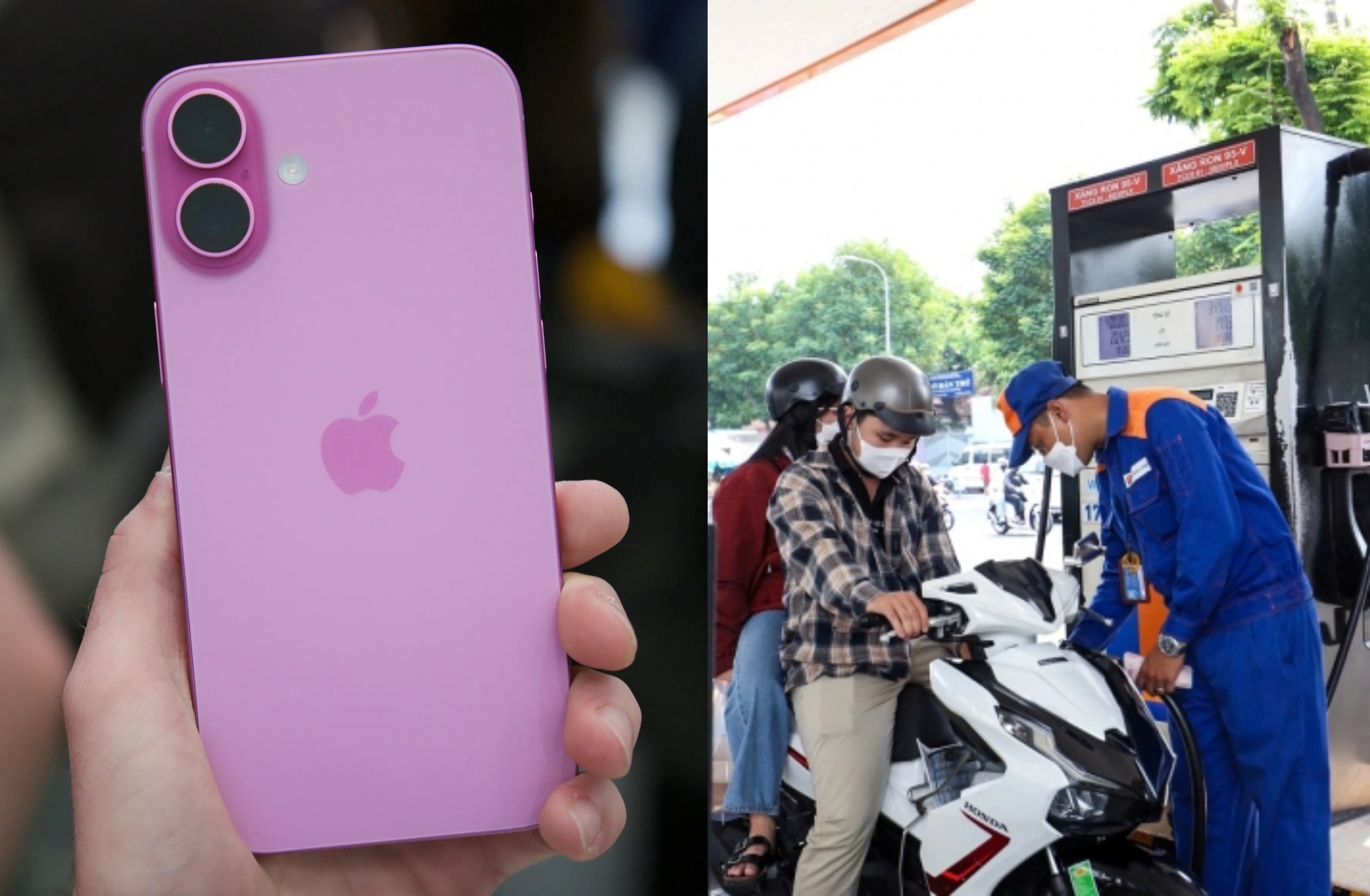 Gi&aacute; xăng dầu h&ocirc;m nay chiều 22/4: Xăng RON92 hơn 22.000 đồng/l&iacute;t, dầu diesel rẻ kỷ lục, gi&aacute; iPhone 16 ra sao?