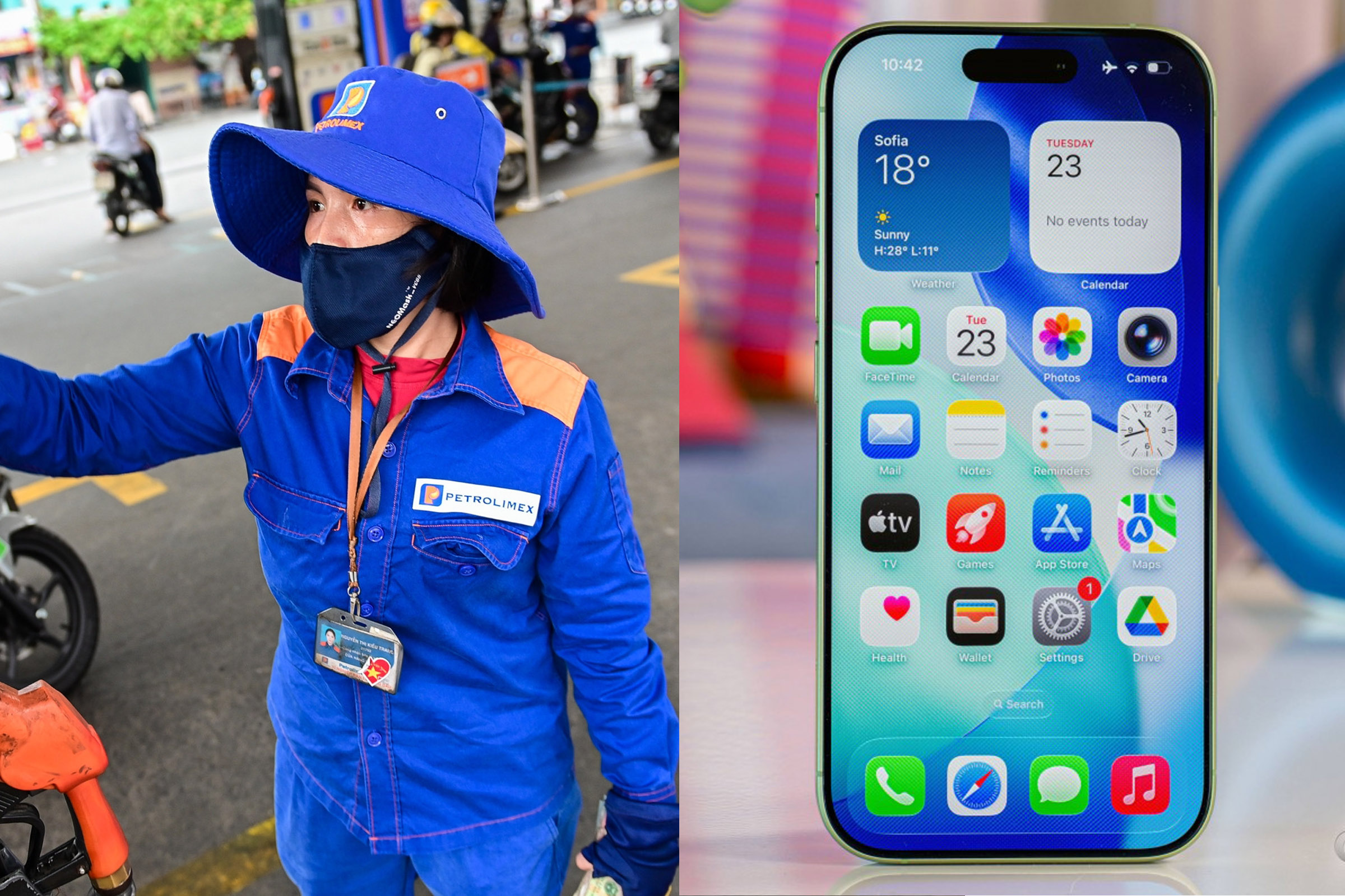 Gi&aacute; xăng dầu h&ocirc;m nay 23/4: Gi&aacute; xăng RON92 chưa đến 22.000 đồng/l&iacute;t, gi&aacute; dầu rẻ kỷ lục, bảng gi&aacute; iPhone ch&iacute;nh h&atilde;ng ra sao