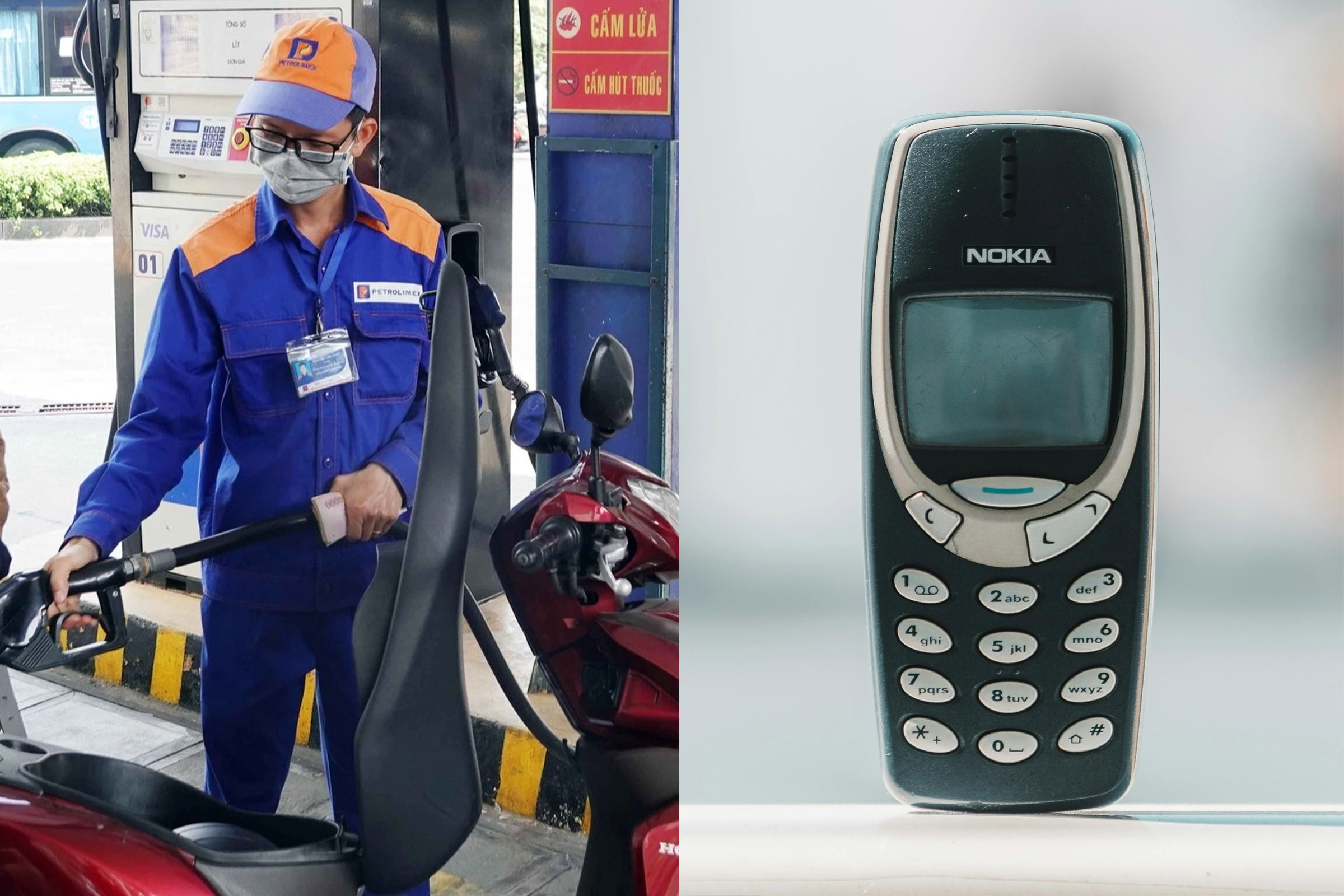 Gi&aacute; xăng dầu Petrolimex trưa h&ocirc;m nay 23/4: Xăng RON95 hơn 23.000 đồng/l&iacute;t, dầu diesel rẻ, gi&aacute; điện thoại Nokia ra sao