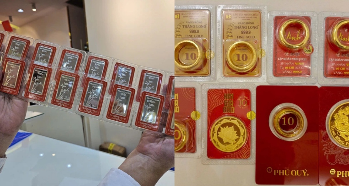 Gi&aacute; v&agrave;ng, bạc h&ocirc;m nay 23/4: V&agrave;ng nhẫn 9999, SJC li&ecirc;n tiếp sụt giảm, gi&aacute; bạc giữ mốc quan trọng 