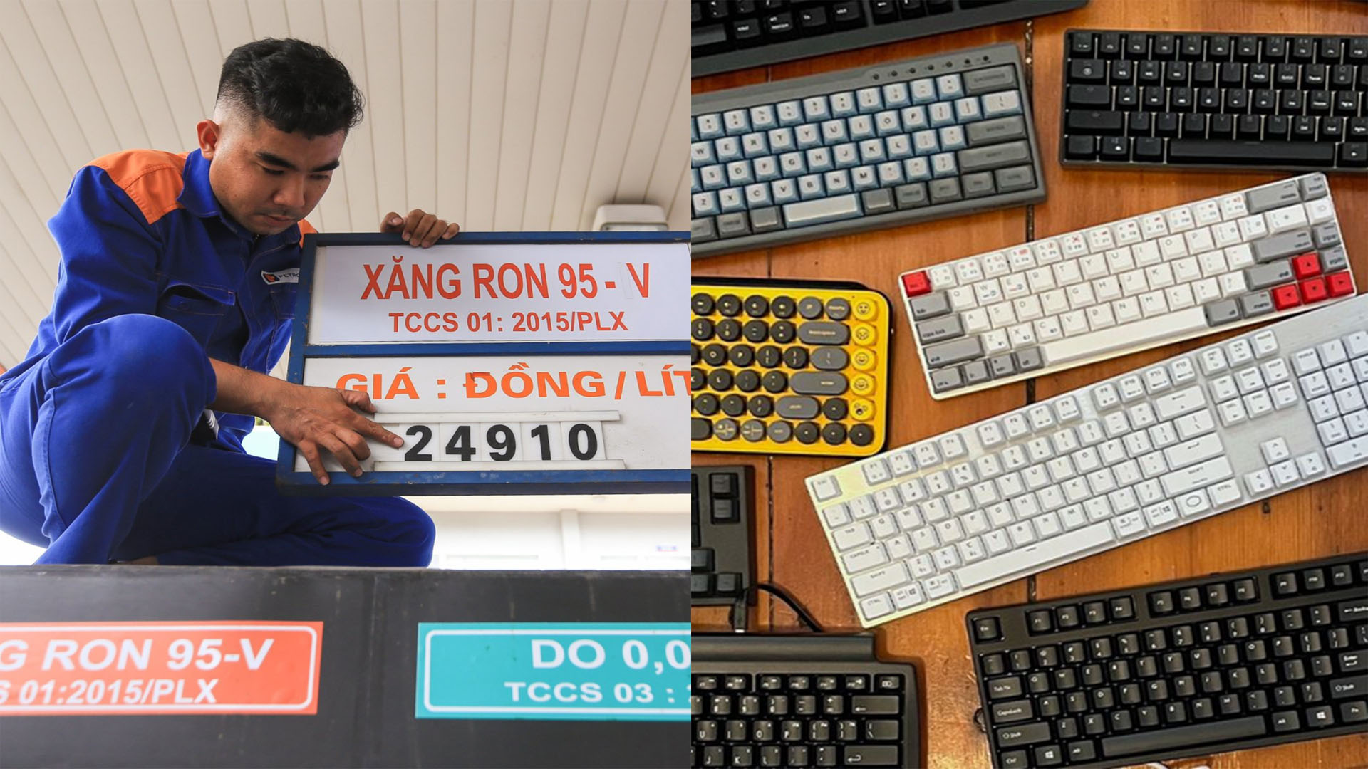 Gi&aacute; xăng RON95 chiều 23/4 tiếp tục giảm về dưới 23.000đ/l&iacute;t, ưu đ&atilde;i giảm gi&aacute; b&agrave;n ph&iacute;m gaming l&ecirc;n tới 70%