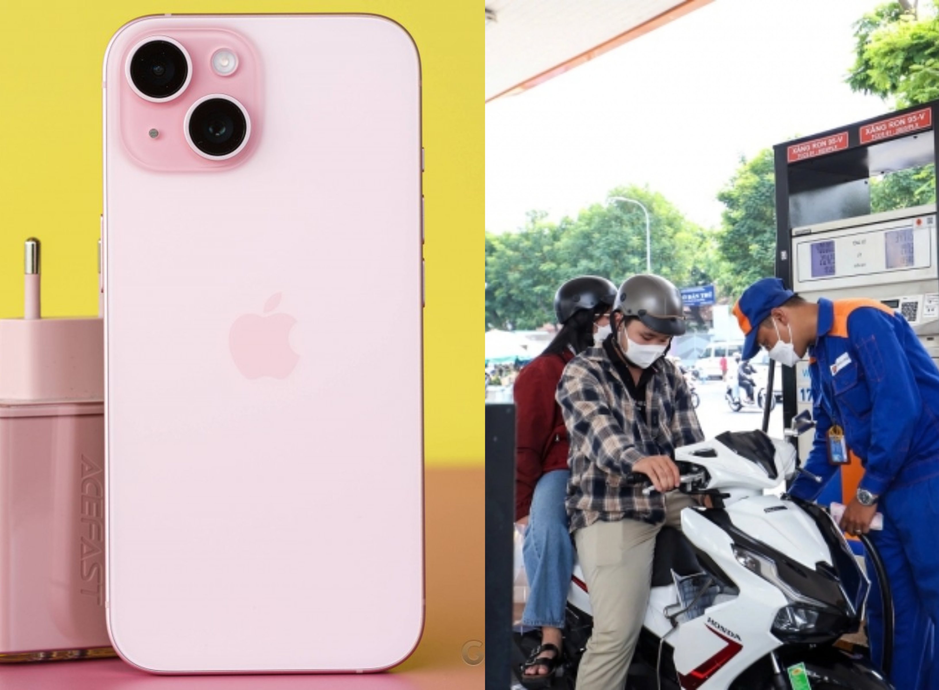 Bảng gi&aacute; xăng dầu chiều h&ocirc;m nay 23/4: Gi&aacute; dầu diesel giảm mạnh, gi&aacute; xăng RON95 vẫn rẻ, gi&aacute; b&aacute;n iPhone 15 c&oacute; giảm kh&ocirc;ng?