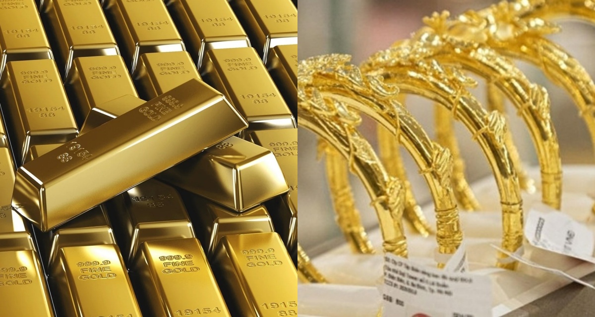 Gi&aacute; v&agrave;ng h&ocirc;m nay (chốt phi&ecirc;n 23/4): V&agrave;ng SJC, nhẫn 9999 giảm nhiều phi&ecirc;n, mức ch&ecirc;nh lệch lớn, người mua chịu lỗ 