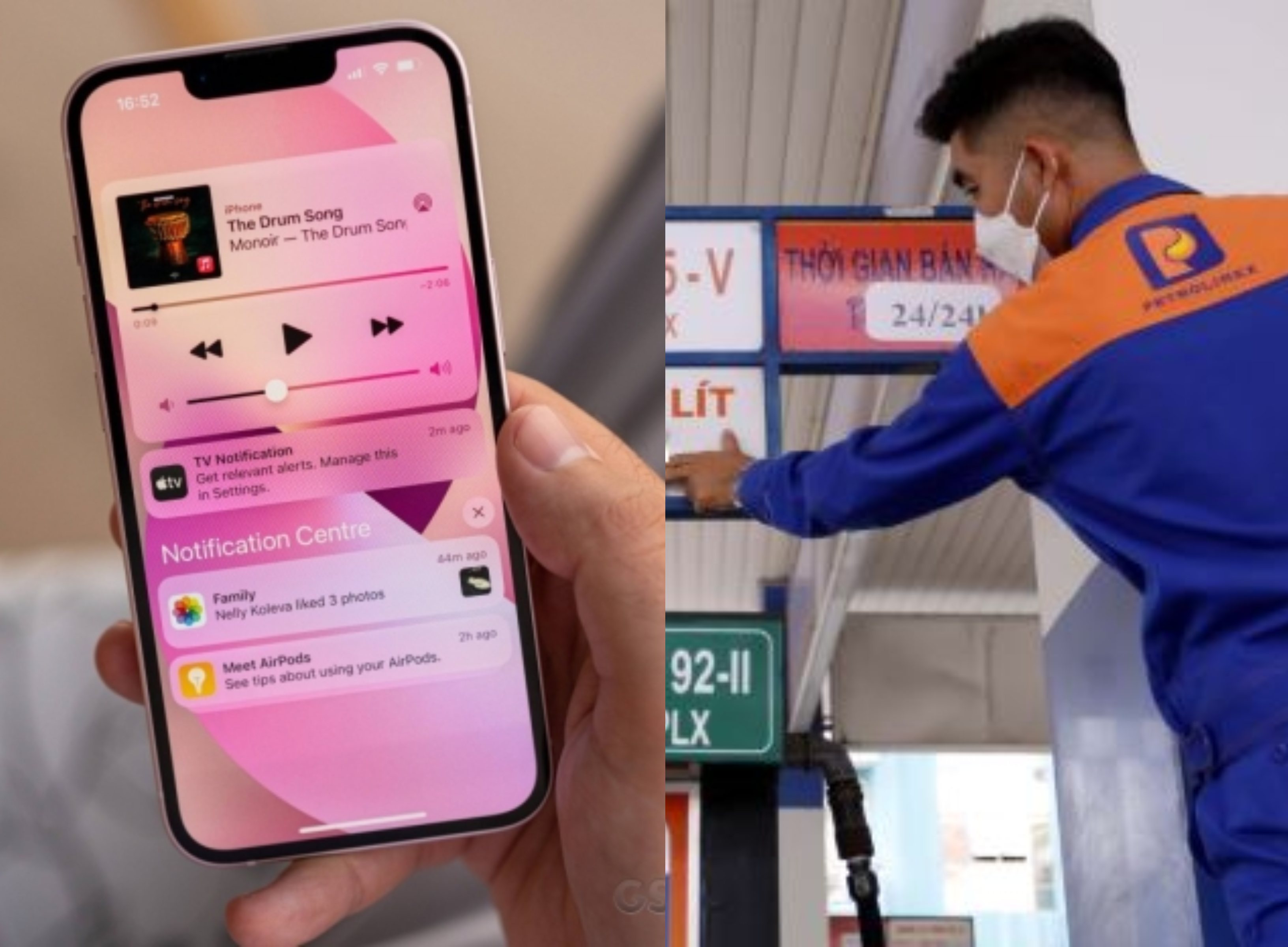 Gi&aacute; xăng dầu Petrolimex trưa h&ocirc;m nay 23/4: Dầu rẻ như b&egrave;o, xăng RON 95, RON 92 giảm khủng, gi&aacute; iPhone 13