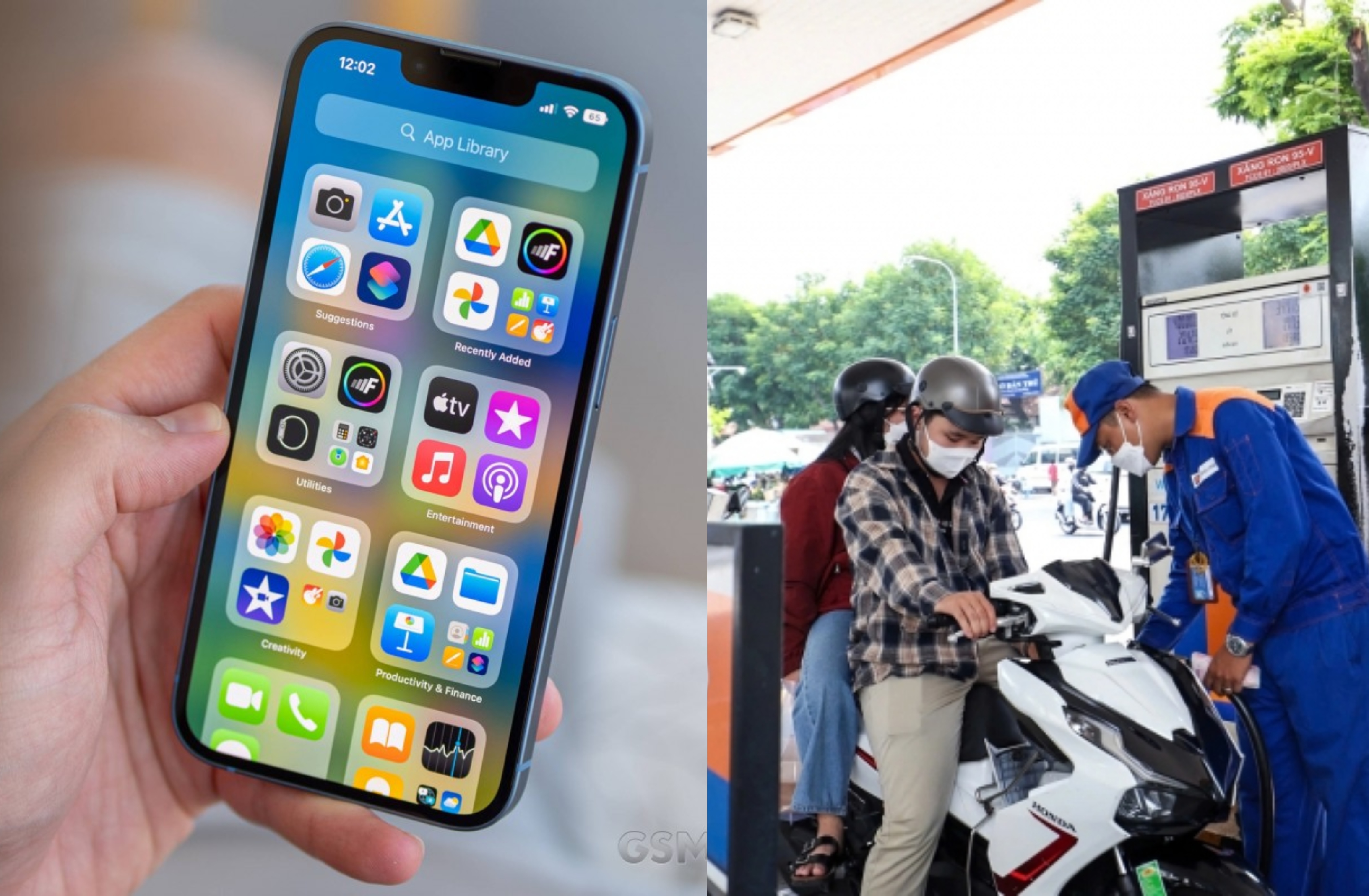 Bảng gi&aacute; xăng dầu trưa nay 23/4/2026: RON92 v&agrave; RON95 rẻ kỷ lục iPhone 14 giảm tằng tằng tại Việt Nam