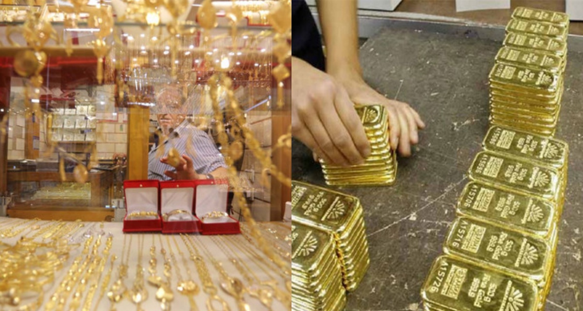 Gi&aacute; v&agrave;ng h&ocirc;m nay (trưa 23/4): V&agrave;ng SJC, nhẫn 9999, thế giới tiếp tục giảm, chưa c&oacute; dấu hiệu hồi phục