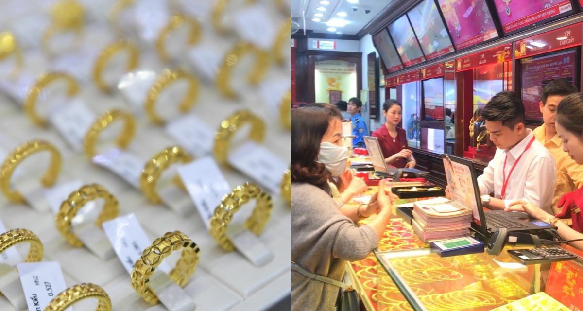 Gi&aacute; v&agrave;ng h&ocirc;m nay (chiều 23/4): Bảng gi&aacute; v&agrave;ng SJC, nhẫn trơn, 24K, 18K, thế giới lệch s&acirc;u, nh&agrave; đầu tư đối mặt s&oacute;ng lớn