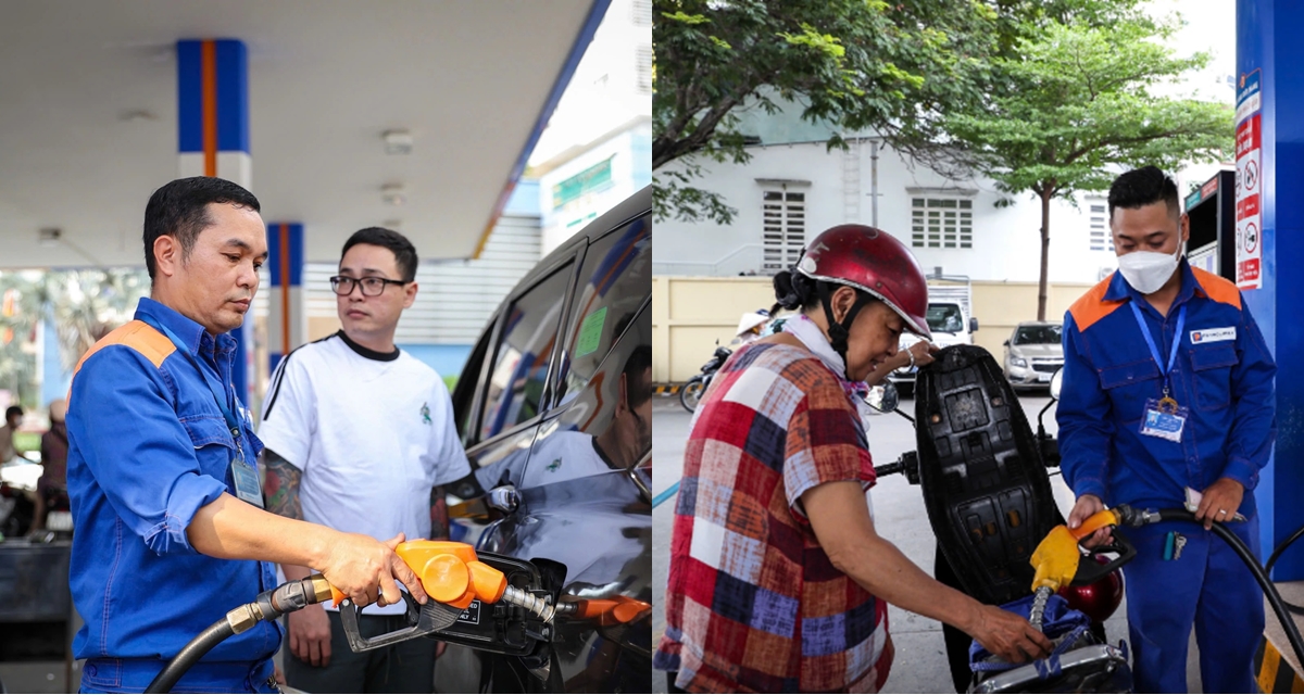 Gi&aacute; xăng dầu h&ocirc;m nay 23/4: Bảng gi&aacute; Petrolimex, PVOIL, Mipec, RON 95, Diesel ở VN rẻ nhất 4 nước l&acirc;n cận