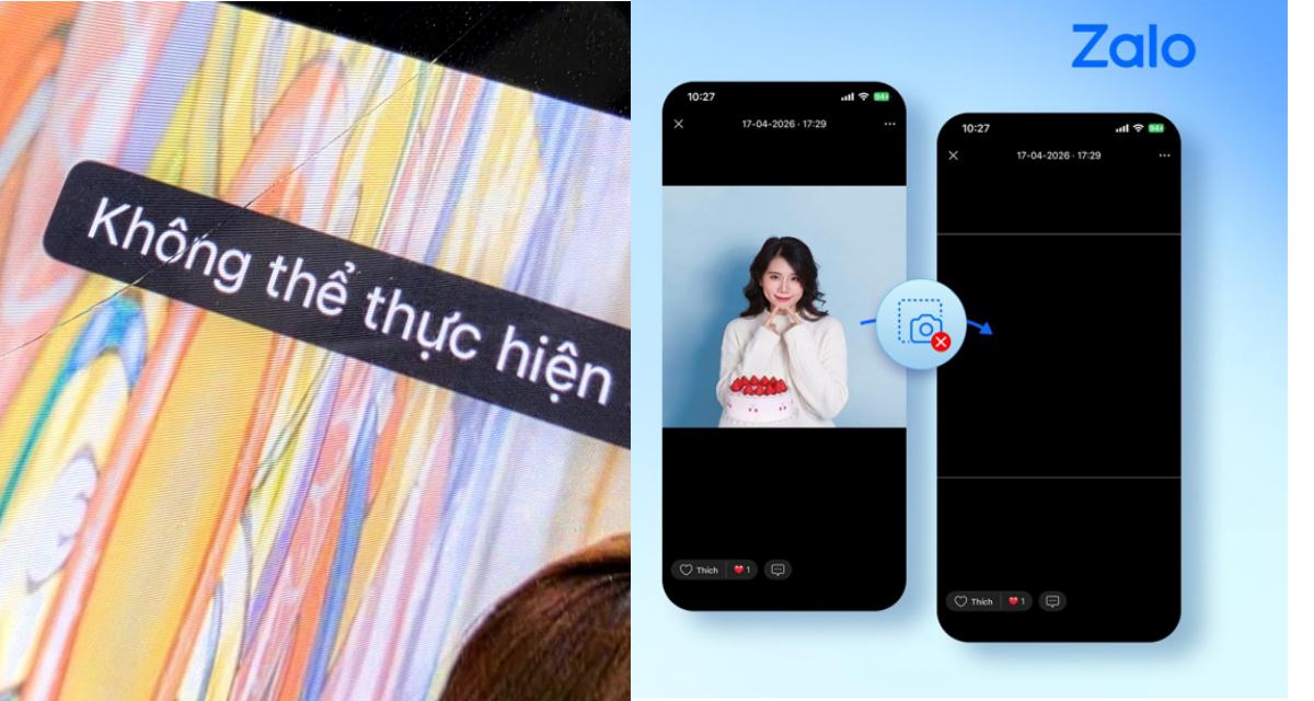 Từ h&ocirc;m nay, Zalo chặn chụp m&agrave;n h&igrave;nh v&agrave; lưu ảnh đại diện: Thực hư ra sao?