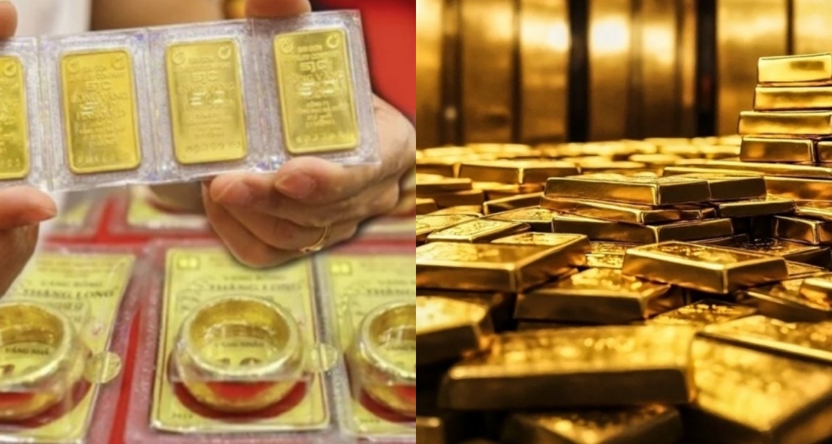 Gi&aacute; v&agrave;ng h&ocirc;m nay 23/4: Bảng gi&aacute; v&agrave;ng SJC, nhẫn 9999 giảm 3 phi&ecirc;n li&ecirc;n tiếp, ch&ecirc;nh lệch nới rộng theo t&iacute;n hiệu Trung Đ&ocirc;ng