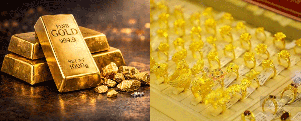Gi&aacute; v&agrave;ng h&ocirc;m nay 24/4 mới nhất: V&agrave;ng miếng, v&agrave;ng nhẫn lao dốc? Gi&aacute; v&agrave;ng trong nước chưa ngừng giảm
