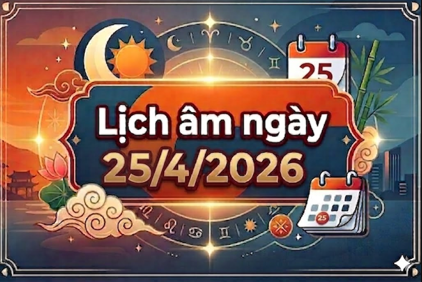 Xem lịch &acirc;m ng&agrave;y 25/4: Khung giờ tốt &ndash; xấu trong ng&agrave;y, những việc n&ecirc;n l&agrave;m v&agrave; kh&ocirc;ng n&ecirc;n l&agrave;m?