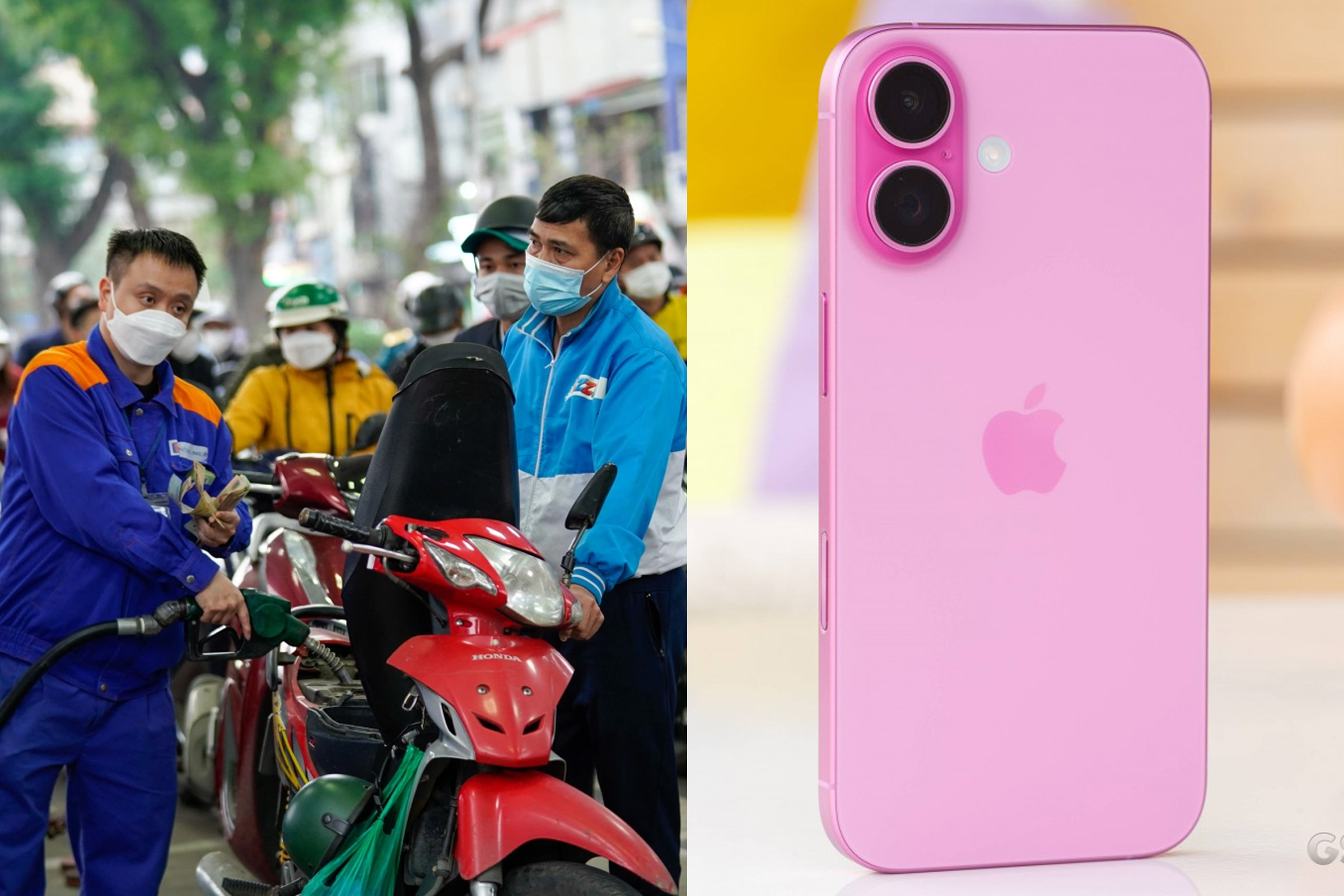 Gi&aacute; xăng dầu Petrolimex trưa h&ocirc;m nay 24/4: Gi&aacute; xăng rẻ nhất từ 21.800 đồng, gi&aacute; dầu từ 18.800 đồng, gi&aacute; iPhone 16 ra sao