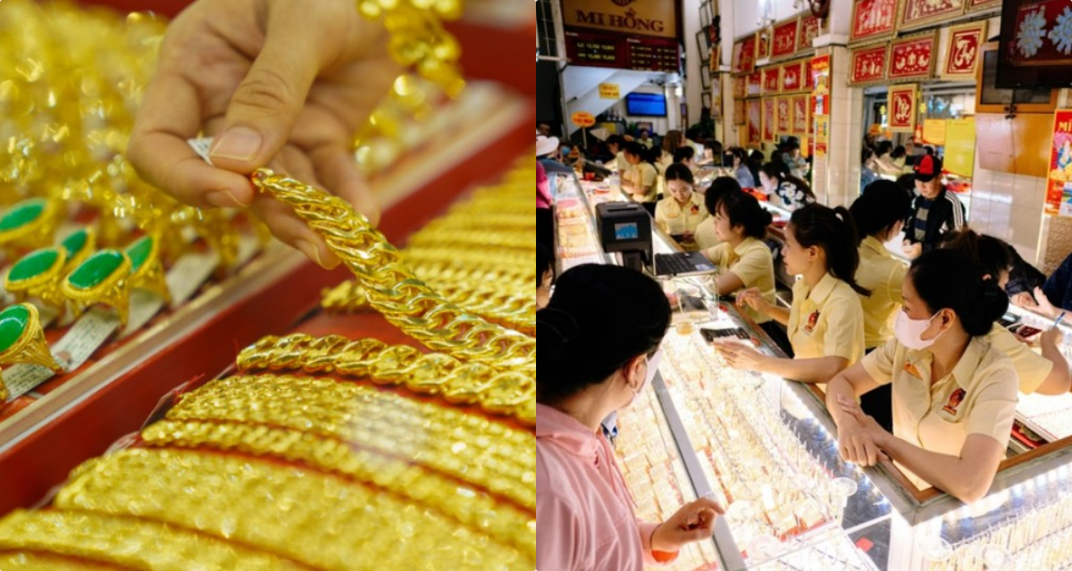 Gi&aacute; v&agrave;ng h&ocirc;m nay tối 24/4: Bảng gi&aacute; nhẫn 9999 giảm r&otilde; rệt hơn v&agrave;ng miếng SJC, thị trường c&ograve;n dao động mạnh