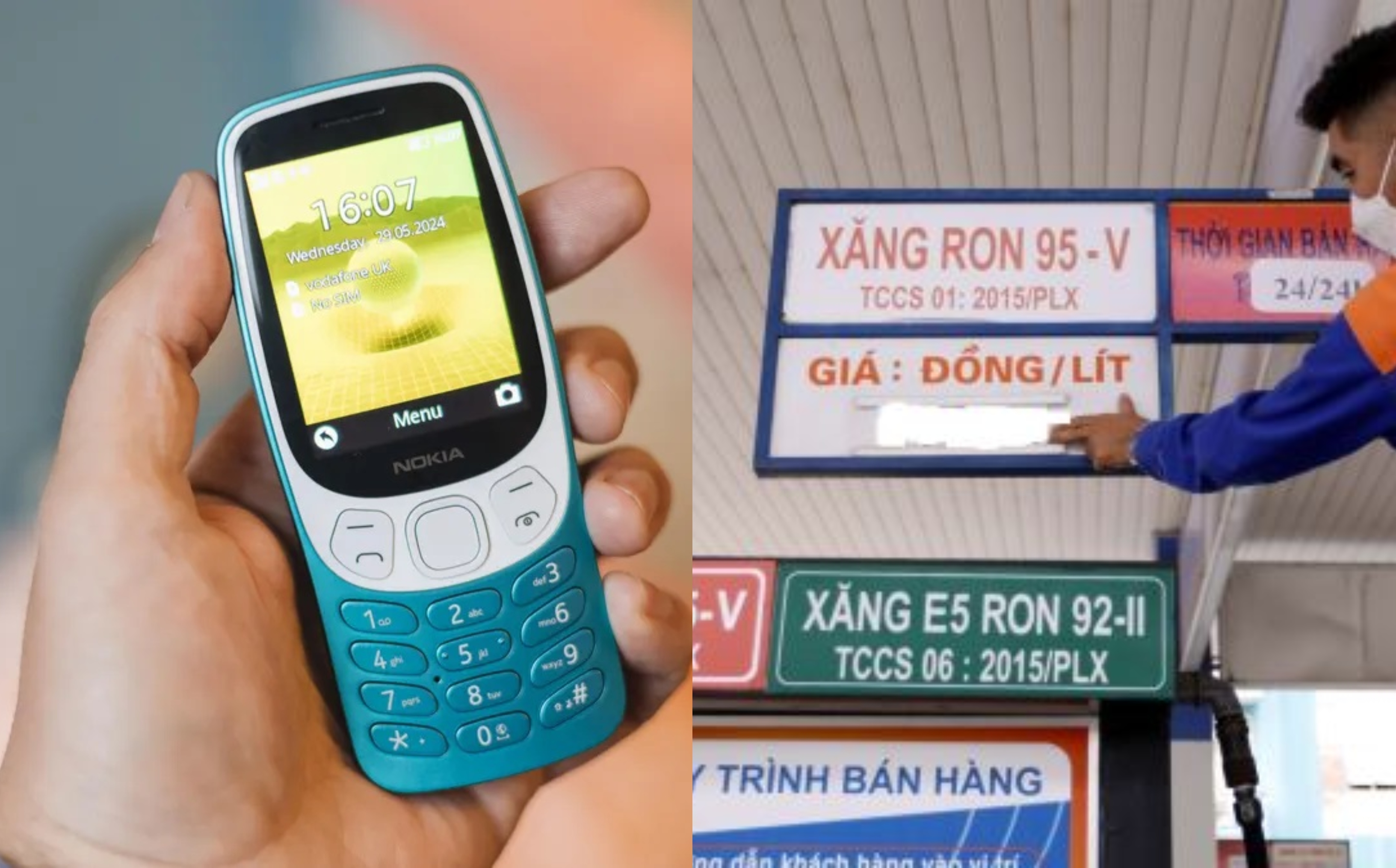Gi&aacute; xăng dầu h&ocirc;m nay trưa 24/4: Xăng E5 RON92 hơn 21.000 đồng/l&iacute;t, dầu diesel si&ecirc;u rẻ, điện thoại Nokia vẫn b&egrave;o