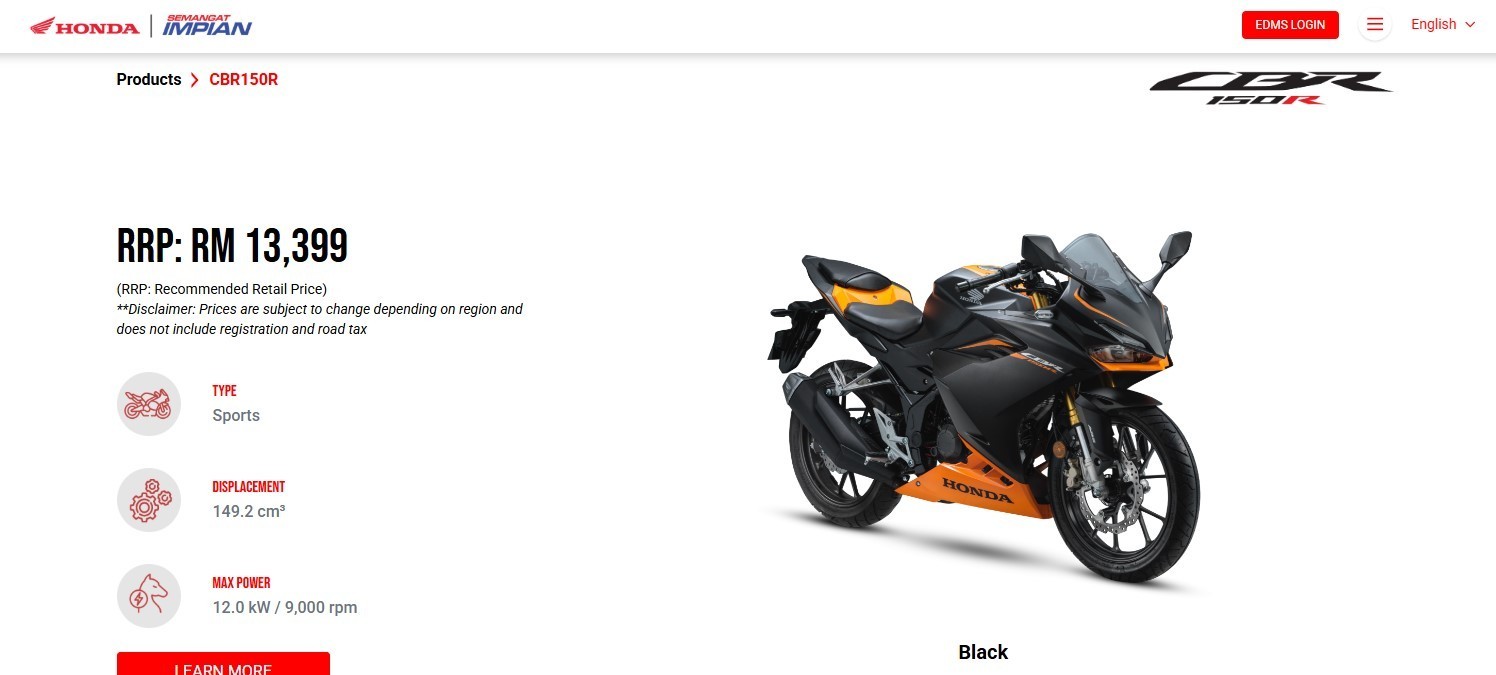 Tin xe trưa 24/4: Honda mở b&aacute;n &lsquo;vua c&ocirc;n tay&rsquo; 150cc mới gi&aacute; rẻ, ph&acirc;n kh&uacute;c kh&aacute;c Winner R v&agrave; Exciter ảnh 1