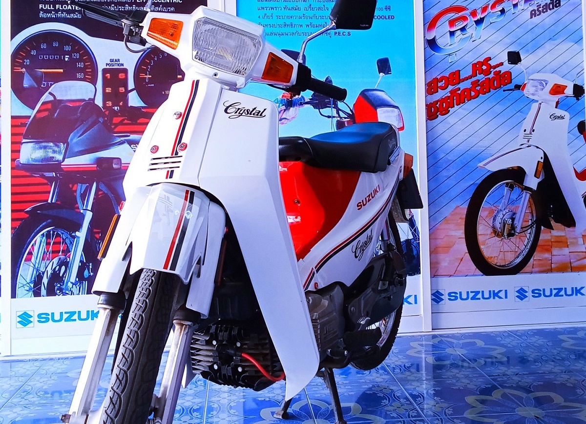 Suzuki sắp ra mắt &lsquo;huyền thoại xe số&rsquo; 110cc: Biểu tượng v&agrave;ng son một thời, x&eacute; v&eacute; Honda Future v&agrave; RSX