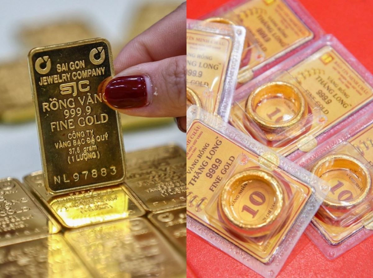 Gi&aacute; v&agrave;ng h&ocirc;m nay 25/4 giảm s&acirc;u 5 phi&ecirc;n li&ecirc;n tiếp, SJC mất tới 1,2 triệu đồng/lượng: Thị trường sắp đảo chiều?