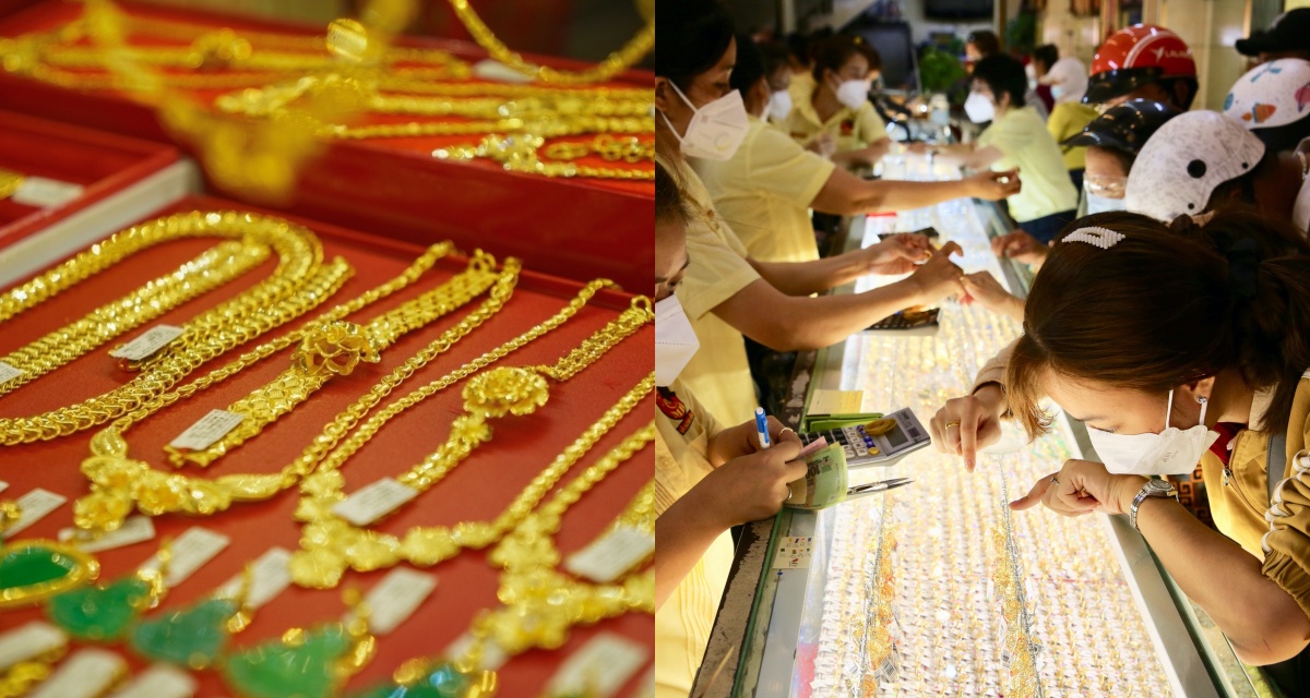Gi&aacute; v&agrave;ng h&ocirc;m nay (chốt phi&ecirc;n 25/4): V&agrave;ng SJC, nhẫn 9999 tăng 800.000 đồng, dự b&aacute;o vẫn tiềm ẩn nhiều rủi ro