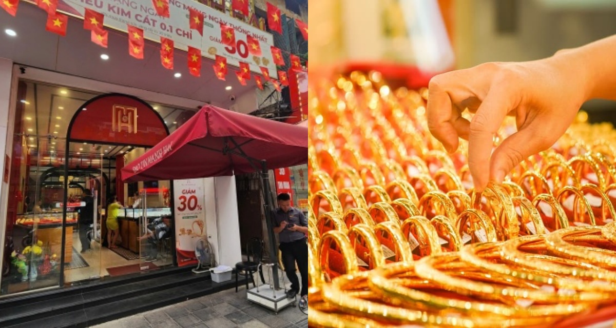 Gi&aacute; v&agrave;ng h&ocirc;m nay (chiều 25/4): V&agrave;ng SJC, nhẫn 9999 tăng trở lại, phố v&agrave;ng đ&ocirc;ng nghẹt kh&aacute;ch mua, người b&aacute;n hiếm thấy