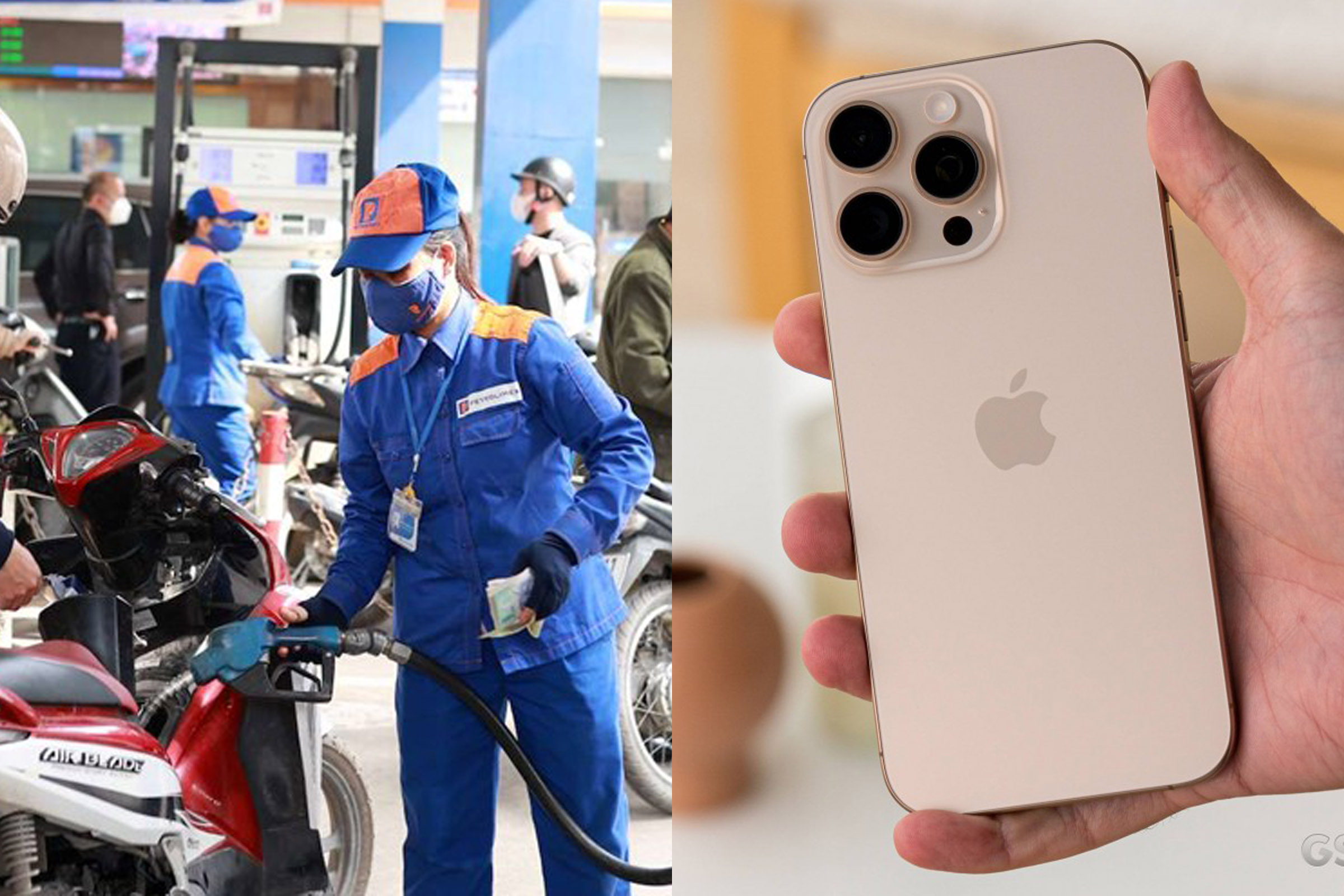 Bảng gi&aacute; xăng dầu chiều h&ocirc;m nay 26/4: Gi&aacute; xăng dầu trong nước giảm s&acirc;u, xăng RON95, RON92 vẫn rẻ, gi&aacute; iPhone 16 ra sao?