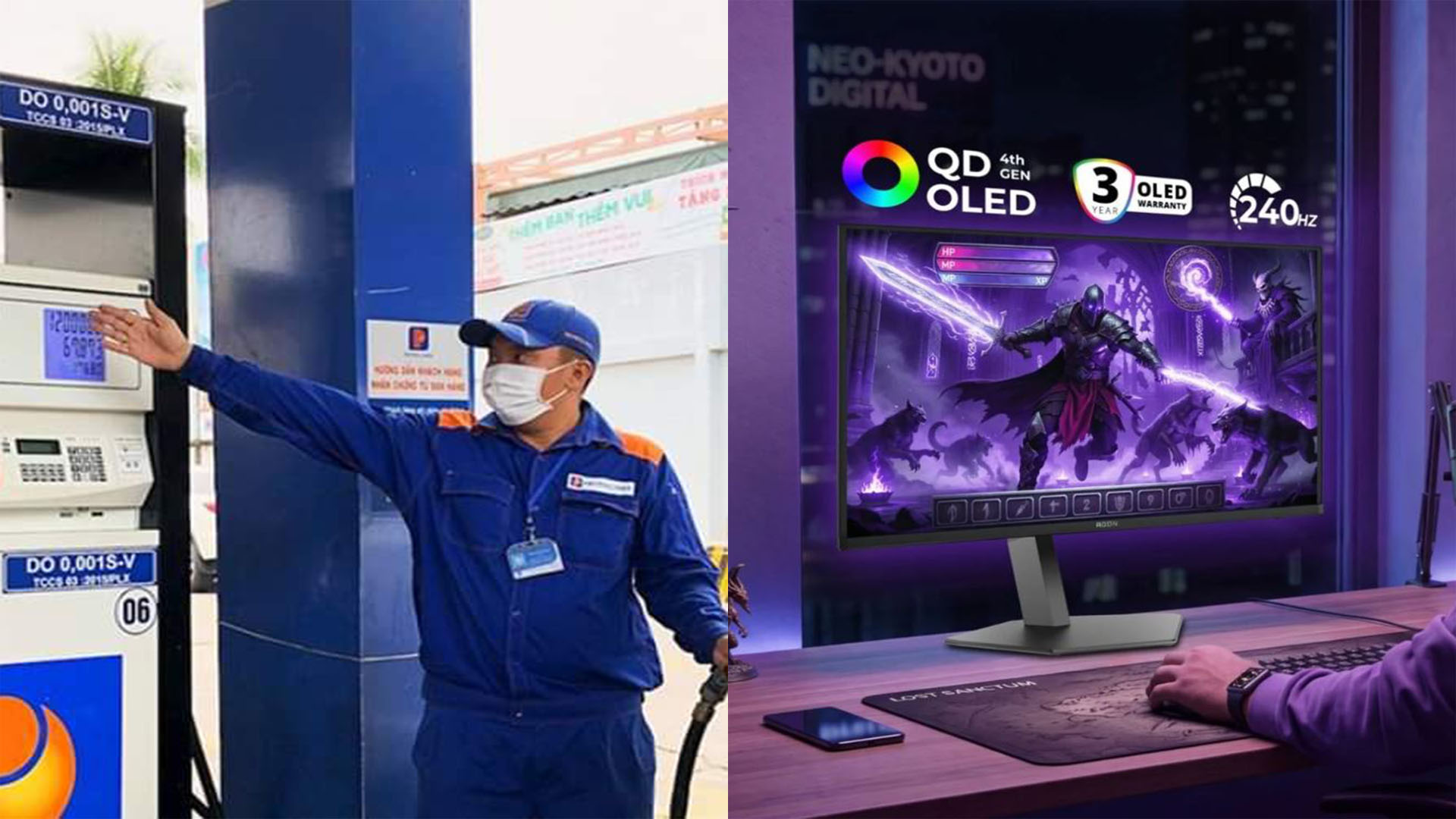 Gi&aacute; xăng RON95, RON92 h&ocirc;m nay 26/4 giảm 5 ng&agrave;y li&ecirc;n tiếp, AOC ra mắt mẫu m&agrave;n h&igrave;nh gaming mới \'cực ch&aacute;t\'