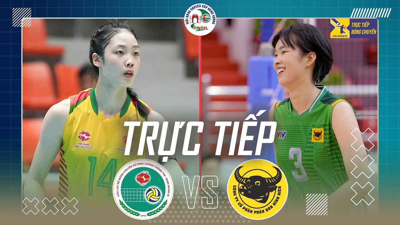 Xem trực tiếp b&oacute;ng chuyền C&uacute;p H&ugrave;ng Vương h&ocirc;m nay 26/4 ở đ&acirc;u? Trực tiếp VTV BĐ Long An vs BCTT BĐ19