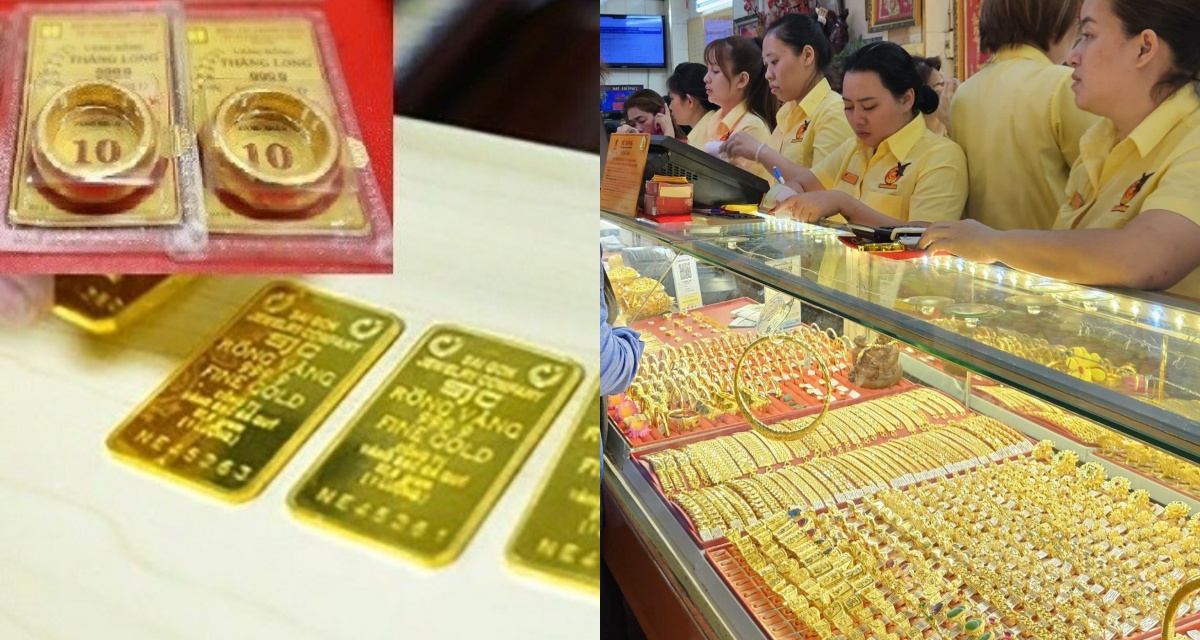 Gi&aacute; v&agrave;ng h&ocirc;m nay 27/4: Người mua v&agrave;ng SJC lỗ tới 8 triệu sau gần 1 th&aacute;ng, v&agrave;ng nhẫn 9999 v&agrave; thế giới c&ugrave;ng đổi chiều