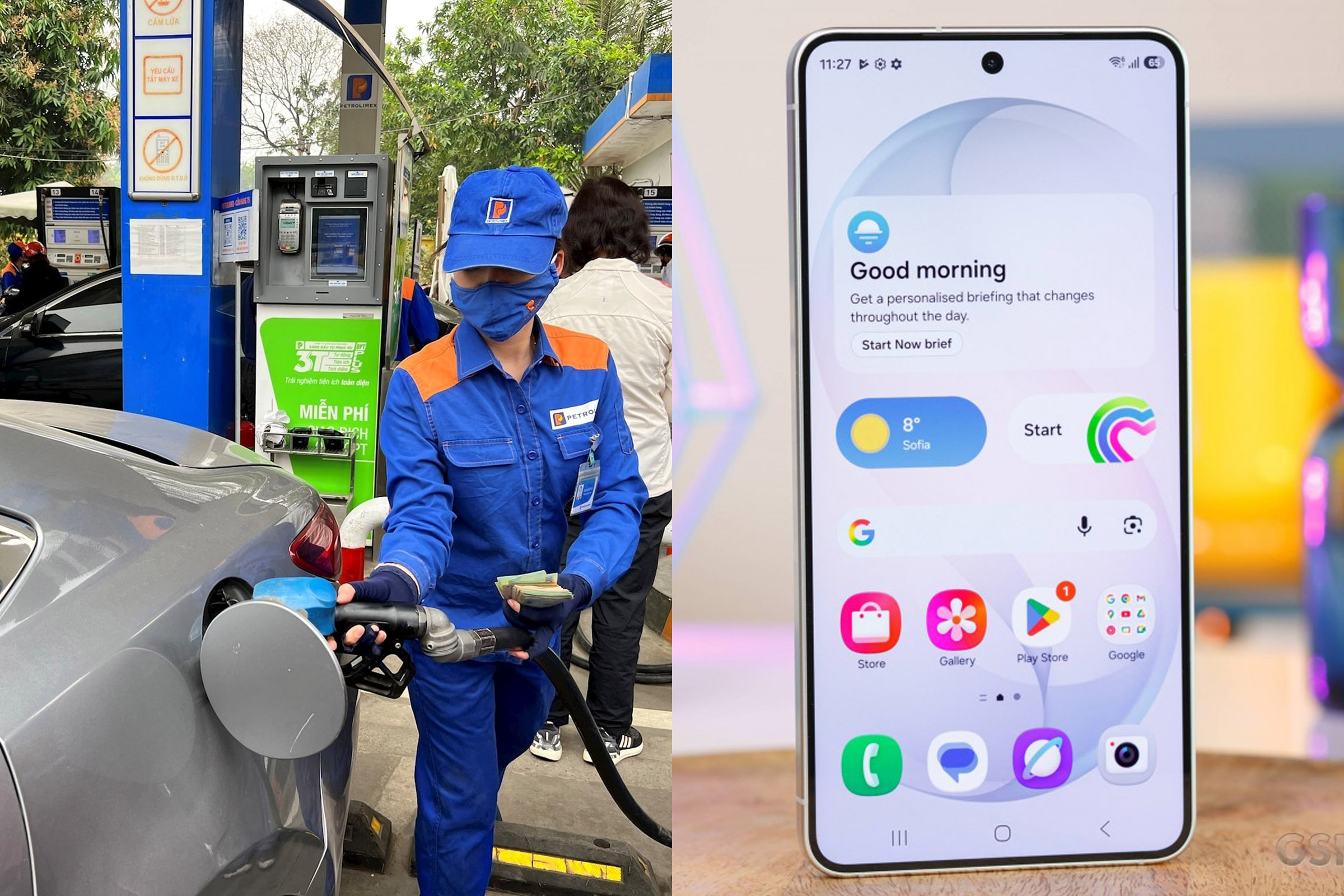 Bảng gi&aacute; xăng dầu Petrolimex h&ocirc;m nay 27/4: Gi&aacute; xăng RON95, RON92, dầu diesel rẻ nhất bao nhi&ecirc;u, gi&aacute; Samsung c&oacute; rẻ kh&ocirc;ng?