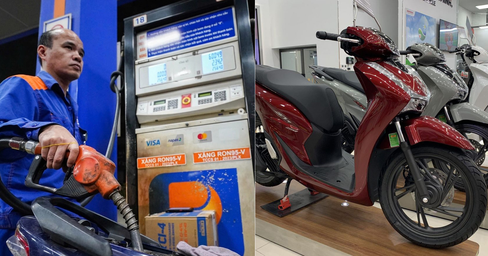 Gi&aacute; xăng dầu Petrolimex chiều nay 16/4: RON 92 v&agrave; RON 95 &lsquo;rẻ như cho&rsquo;, bảng gi&aacute; &lsquo;đầy b&igrave;nh&rsquo; c&aacute;c mẫu xe ga 150cc, 160cc