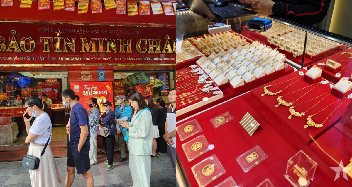 Gi&aacute; v&agrave;ng h&ocirc;m nay 27/4 xuất hiện t&iacute;n hiệu lạ: Giao dịch mua b&aacute;n giới hạn, người d&acirc;n đổ x&ocirc; xếp h&agrave;ng chờ xuống tiền