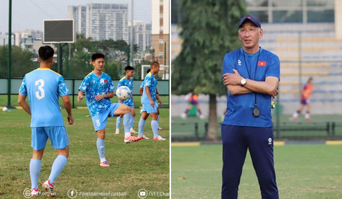 U19 Việt Nam ch&iacute;nh thức hội qu&acirc;n, HLV Nhật Bản \'đứng ngồi kh&ocirc;ng y&ecirc;n\' trước thềm AFF Cup 2026