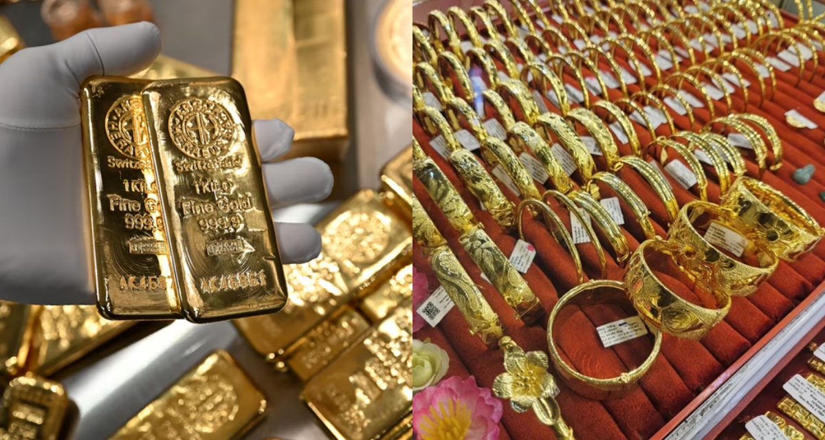 Gi&aacute; v&agrave;ng h&ocirc;m nay (chiều 28/4): SJC, nhẫn 9999 giảm cả chiều mua-b&aacute;n, ch&ecirc;nh lệch thế giới neo cao, thời điểm phục hồi?