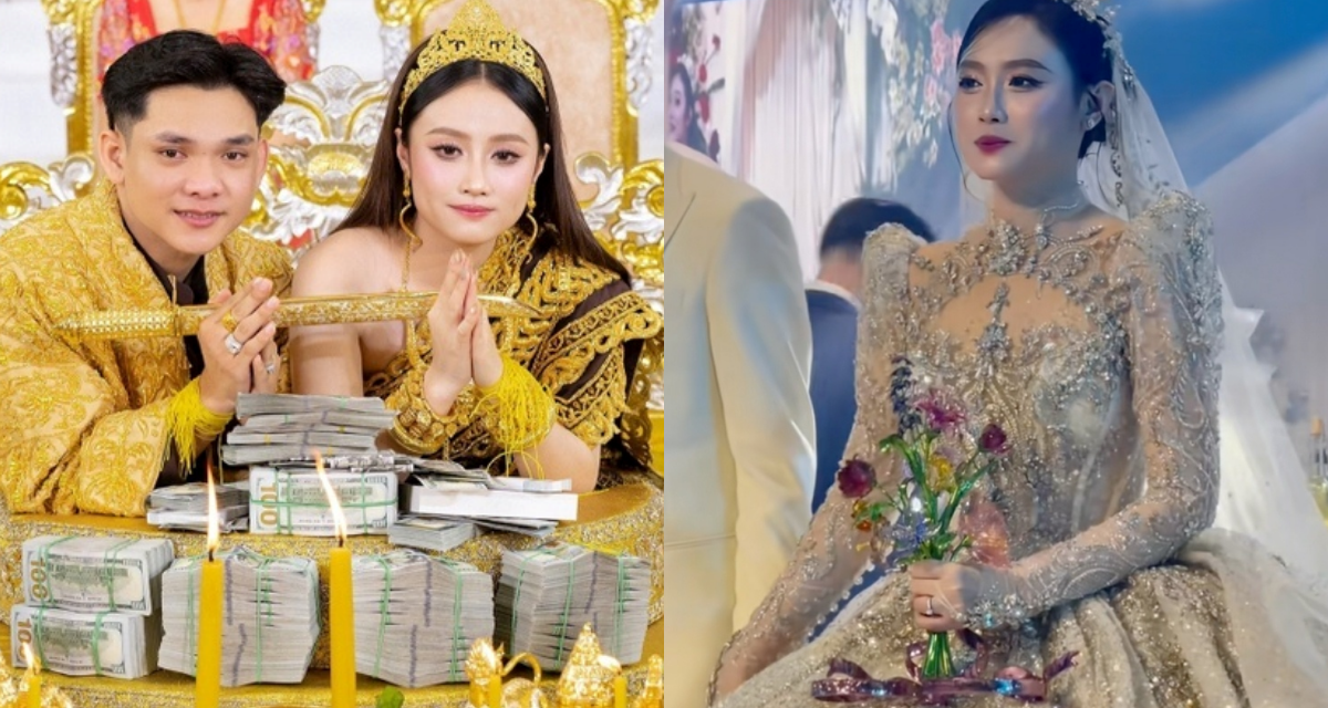 C&ocirc; d&acirc;u 35 tỷ chia tay chồng Campuchia sau 3 th&aacute;ng, h&eacute; lộ chuyện chia t&agrave;i sản, ch&uacute; rể đ&atilde; lấy lại nhiều thứ