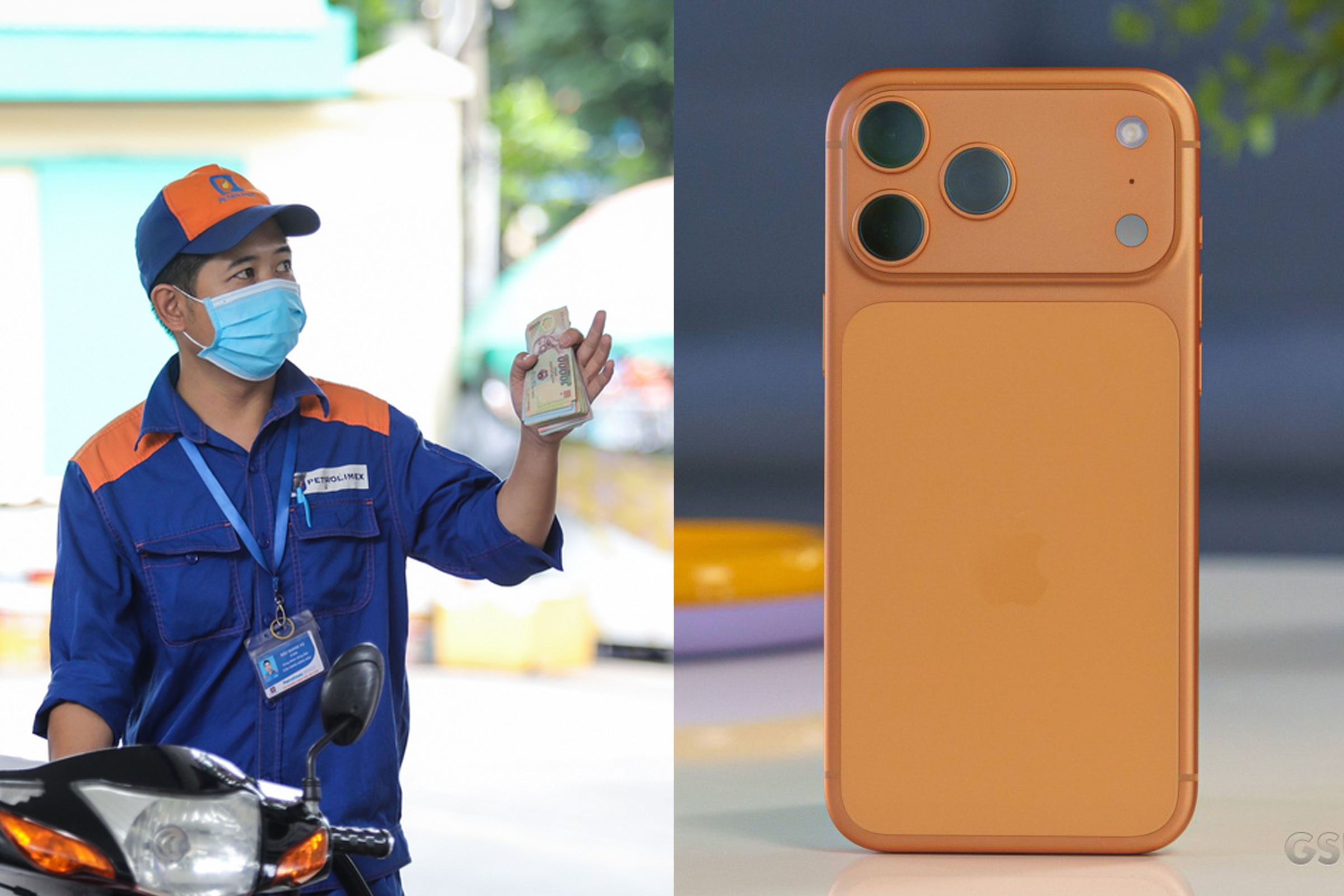 Bảng gi&aacute; xăng dầu Petrolimex h&ocirc;m nay 29/4: Xăng RON92 từ 21.800 đồng/l&iacute;t, dầu diesel từ 26.600 đồng/l&iacute;t, iPhone 17 rẻ