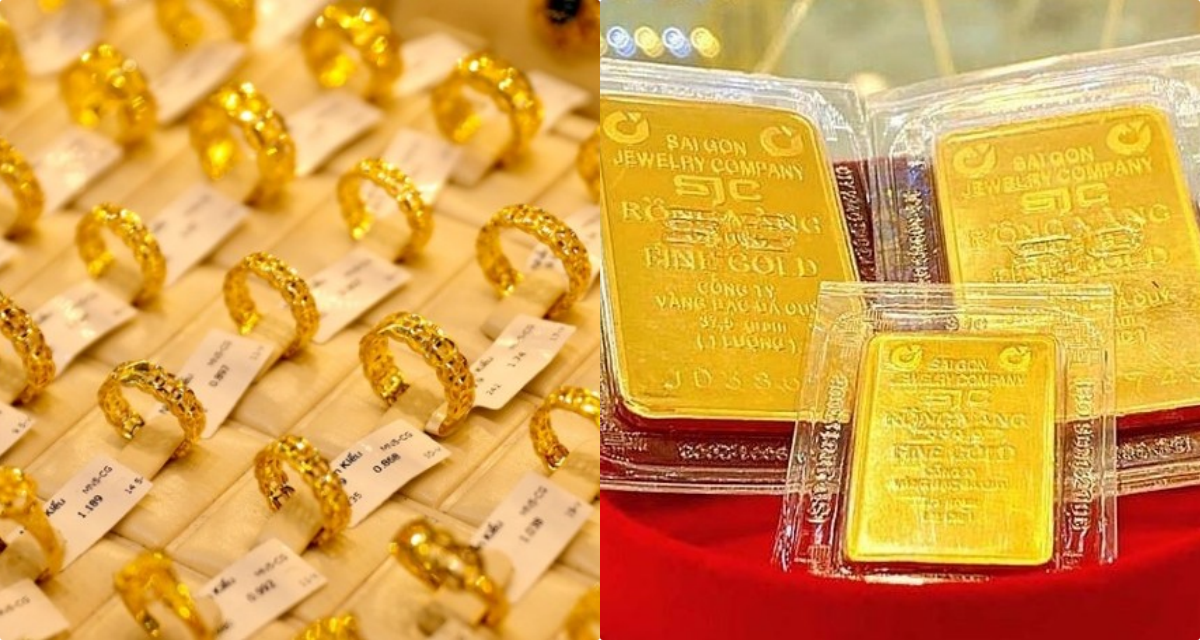 Gi&aacute; v&agrave;ng h&ocirc;m nay 29/4: V&agrave;ng SJC nhẫn trơn 9999 \'sập\' sau khi tăng phi m&atilde;, cảnh b&aacute;o \'đu đỉnh\' cận lễ