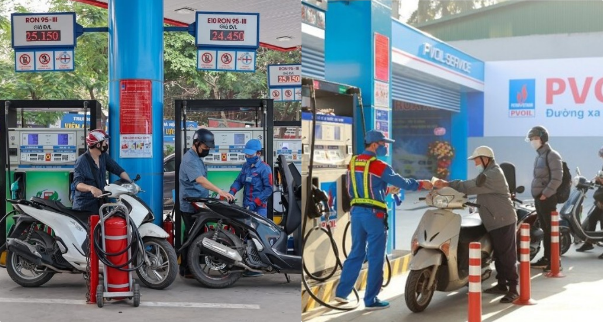 Gi&aacute; xăng dầu h&ocirc;m nay 29/4: Dầu bất ngờ \'đi l&ugrave;i\', một doanh nghiệp đi đầu \'phủ\' xăng E10 từ 1/5