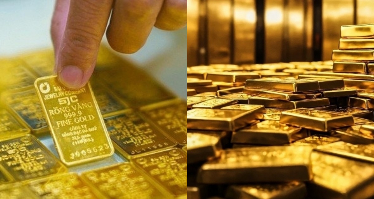 Gi&aacute; v&agrave;ng h&ocirc;m nay 29/4: Lao dốc trước kỳ nghỉ lễ, ch&ecirc;nh lệch với thế giới vượt 20 triệu, &aacute;p lực b&aacute;n th&aacute;o gia tăng