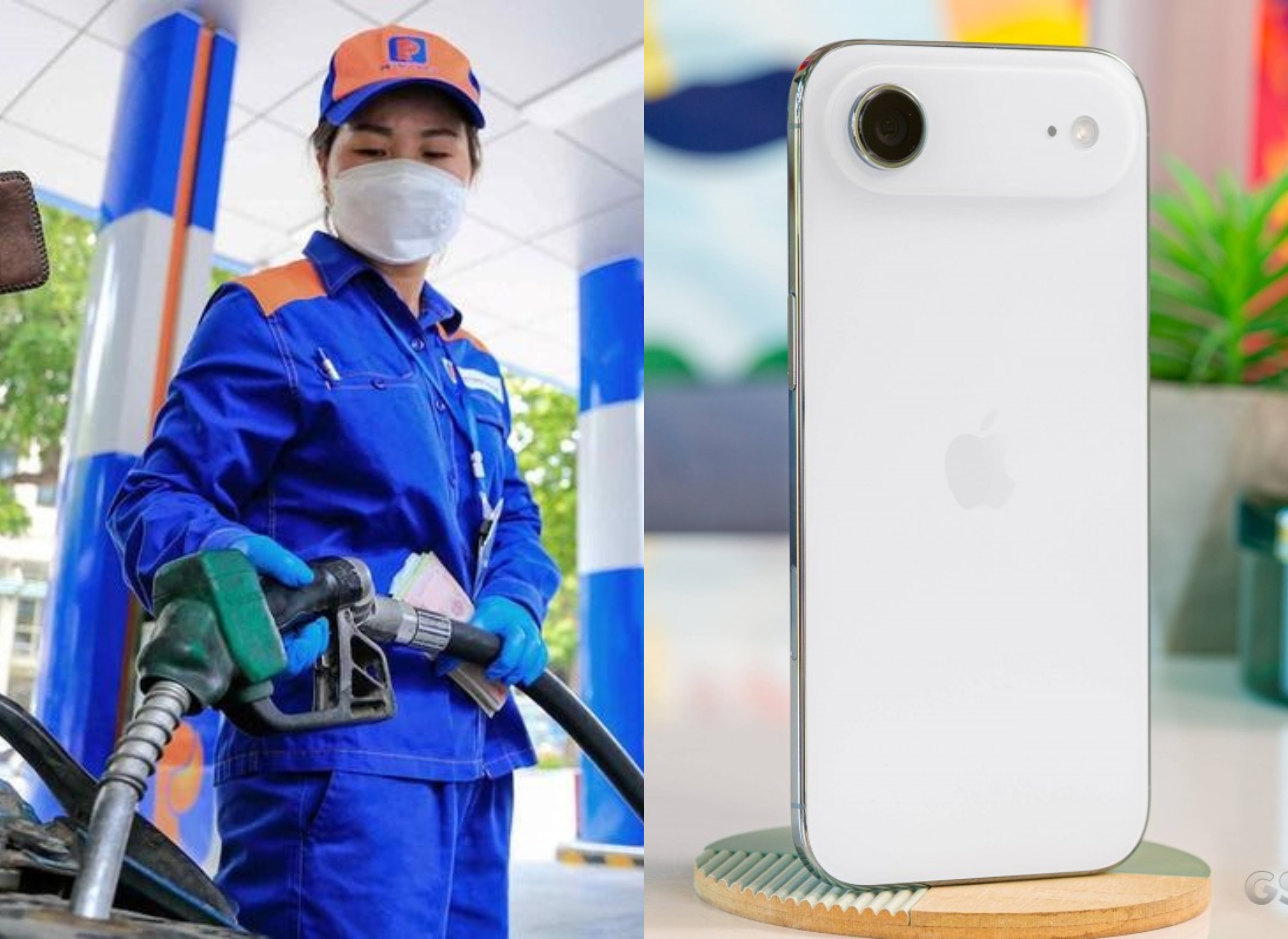 Bảng gi&aacute; xăng dầu Petrolimex h&ocirc;m nay 29/4: Xăng RON95 23.751 đồng/l&iacute;t, xăng RON92 22.626 đồng/l&iacute;t, iPhone Air rẻ