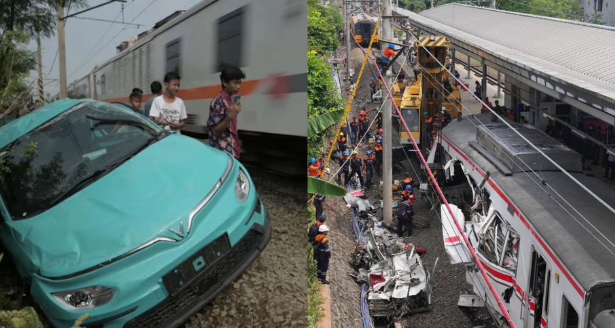 Doanh nghiệp l&ecirc;n tiếng về chiếc taxi điện li&ecirc;n quan vụ tai nạn t&agrave;u hỏa thảm khốc ở Indonesia