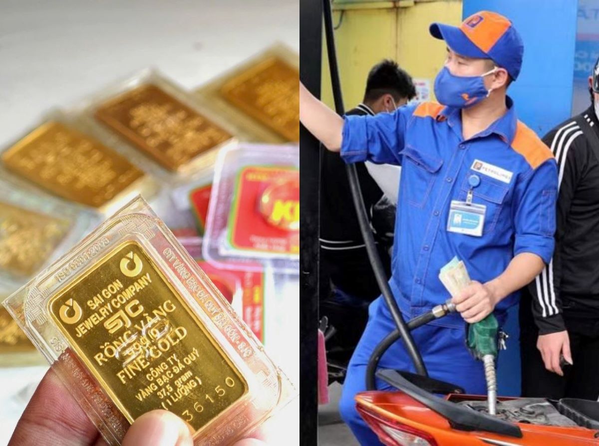 Gi&aacute; v&agrave;ng h&ocirc;m nay lao dốc kh&ocirc;ng phanh, gi&aacute; dầu tăng vọt ngưỡng 120 USD do căng thẳng Iran