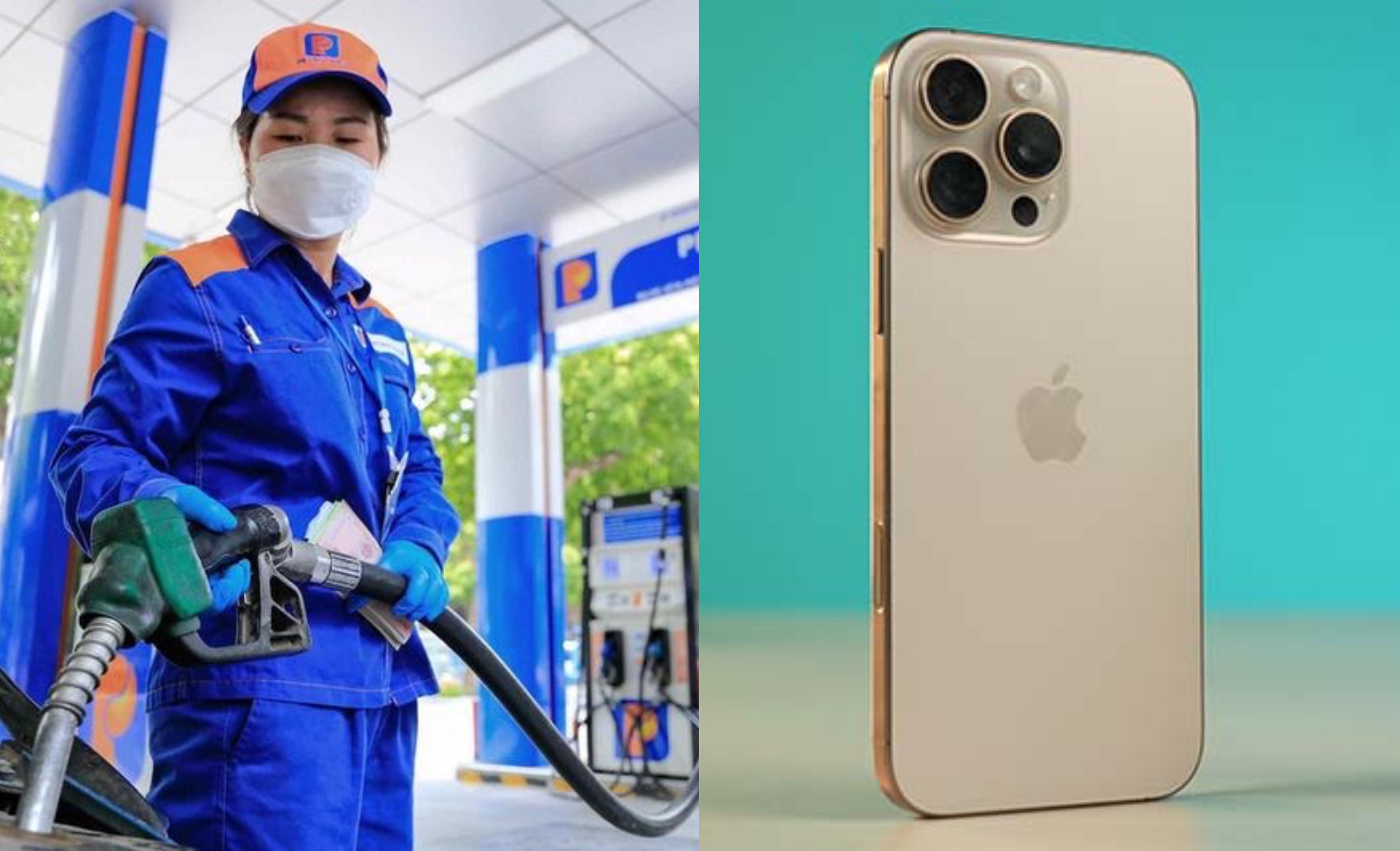 Bảng gi&aacute; xăng dầu Petrolimex chiều h&ocirc;m nay 30/4: Xăng RON95 vẫn rẻ hơn đỉnh 10.000 đồng/l&iacute;t, iPhone 16 gi&aacute; b&egrave;o